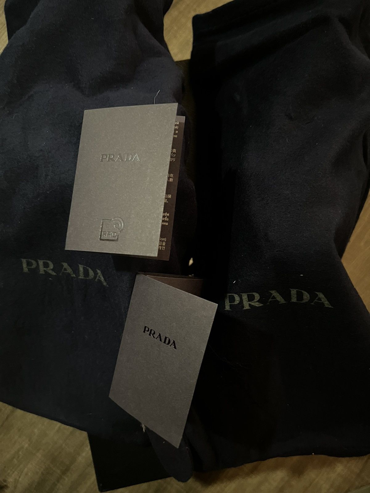 Prada Mens Black Prada Dress Shoe Size US 8.5 / EU 41-42 - 9 Thumbnail