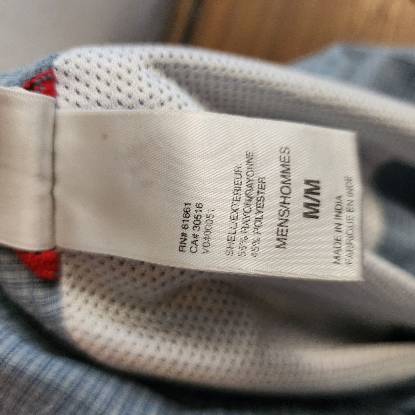 The North Face North Face Men's M Blue Shirt with Zip Pocket Size US M / EU 48-50 / 2 - 6 Thumbnail