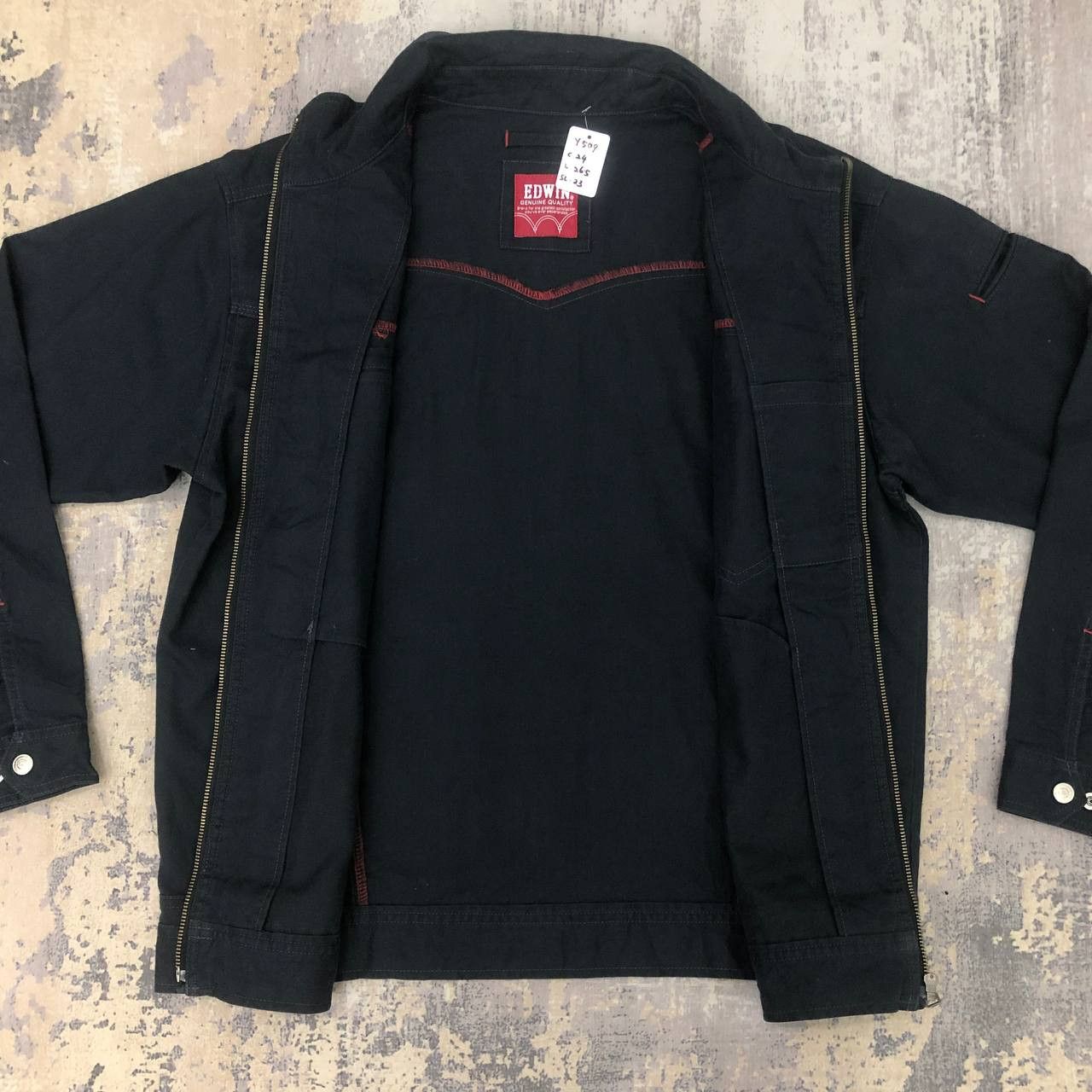 Edwin Y509 EDWIN JAPAN DENIM JACKETS Size US L / EU 52-54 / 3 - 3 Thumbnail