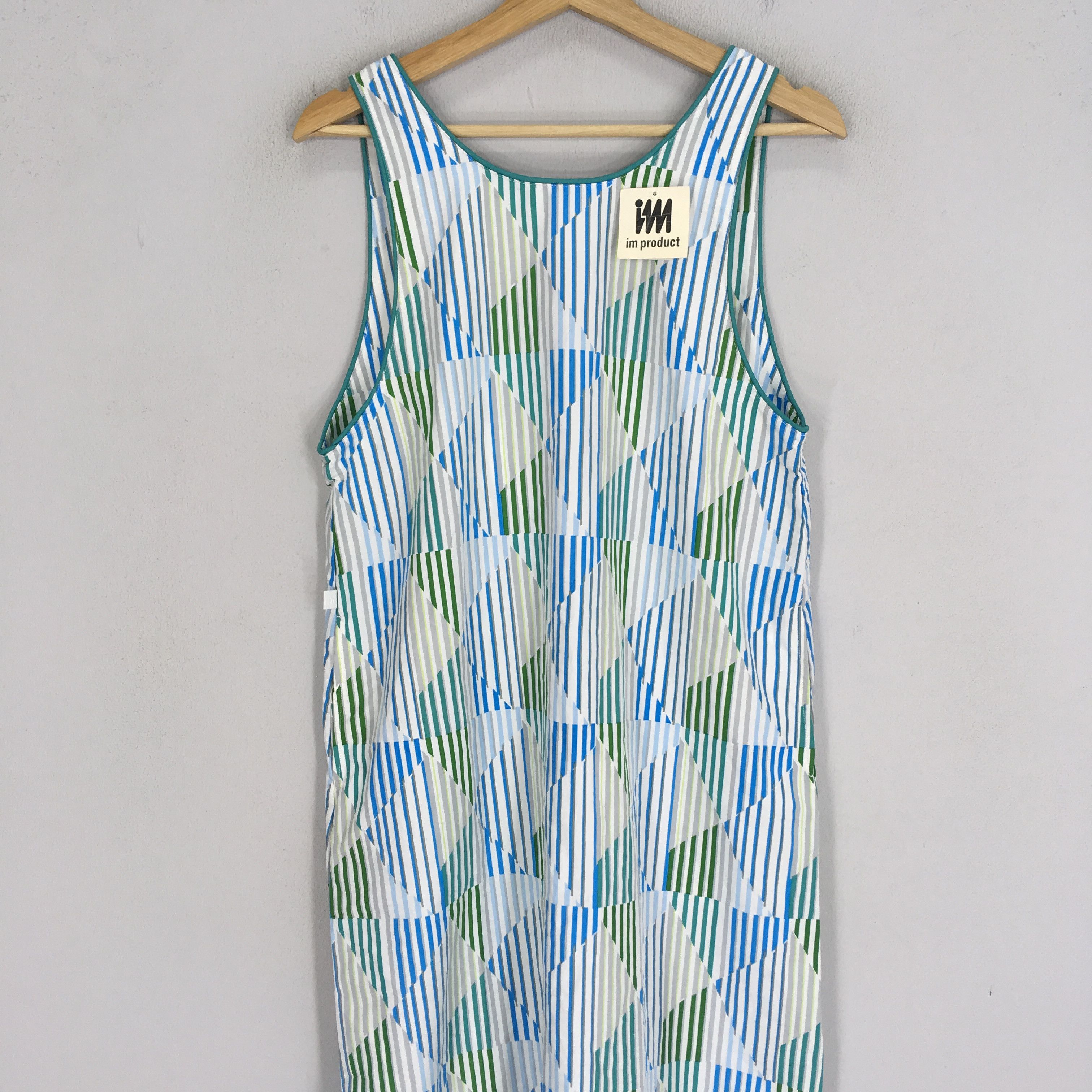 Issey Miyake Vintage 90s Issey Miyake Abstract Pattern Ladies Dress Size M / US 6-8 / IT 42-44 - 6 Thumbnail