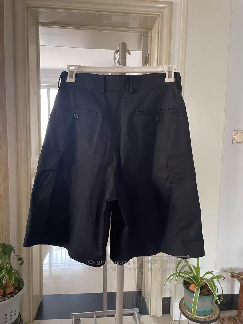 Dries Van Noten Dries Van Noten Black Bermuda Shorts Size US 28 / EU 44 - 2 Thumbnail