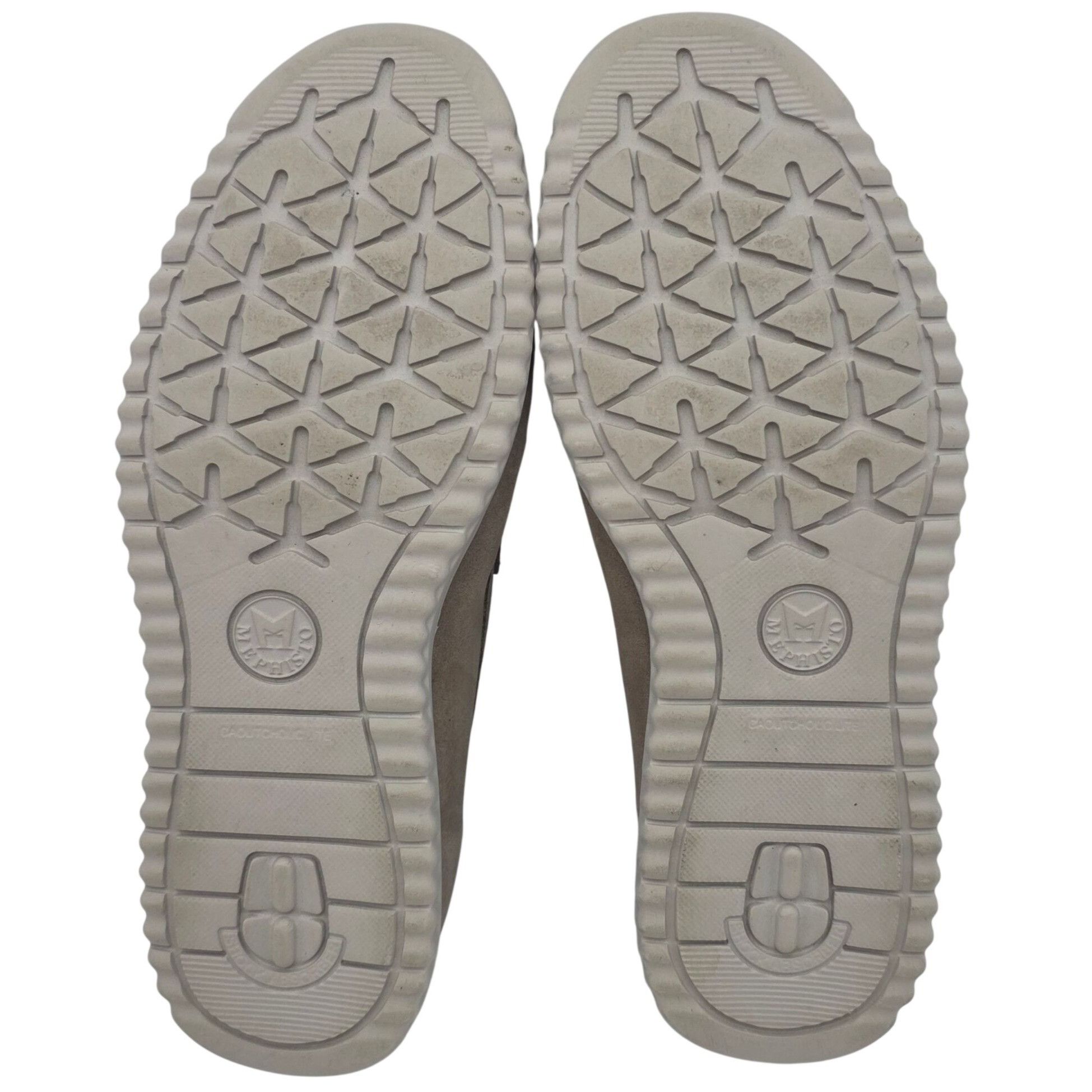 Mephisto Worn once? Mephisto AirJet Men 10.5 Casual Shoes Suede Taupe Size US 10.5 / EU 43-44 - 4 Thumbnail