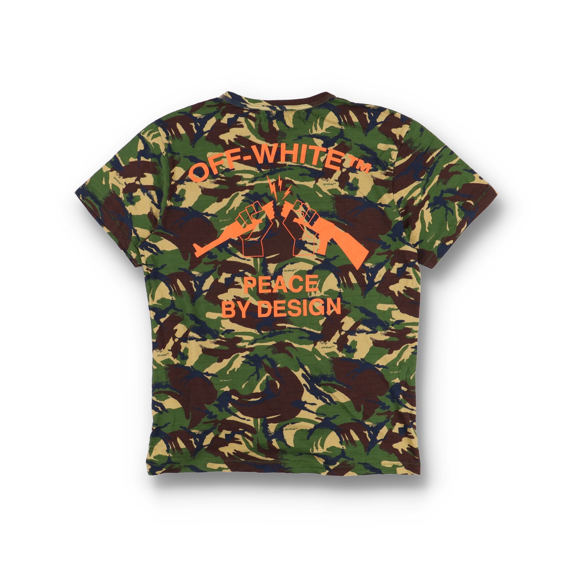 Camo Peace by Design Logo T-Shirt