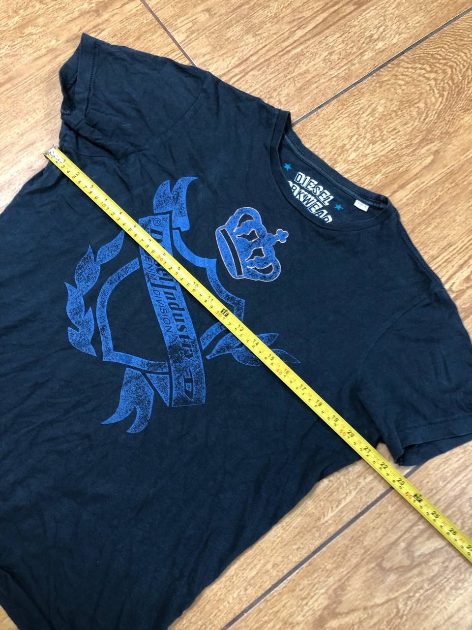 Diesel × Japanese Brand Y2K Affliction Style All Over Print T Shirt Tee Tapout Japan Size US S / EU 44-46 / 1 - 11 Thumbnail