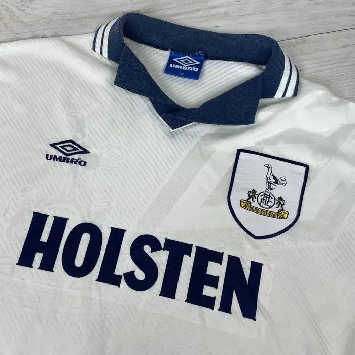 Umbro Vintage Umbro Tottenham Hotspur 1993 1995 Home Shirt Jersey Size US M / EU 48-50 / 2 - 2 Thumbnail