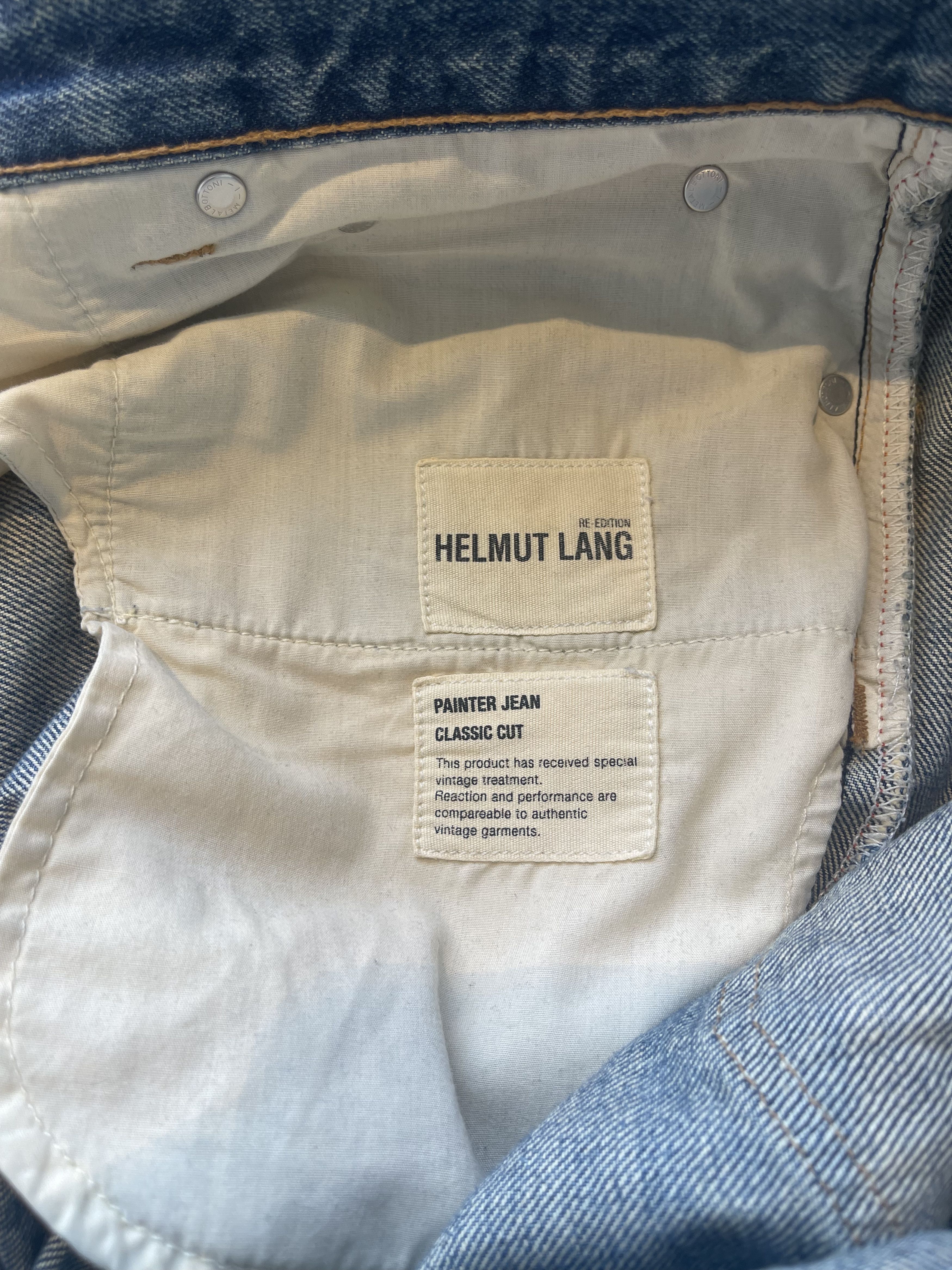 Helmut Lang Helmut Lang 1998 Painter Jeans Re-Edition Size 31 Size US 31 - 6 Thumbnail