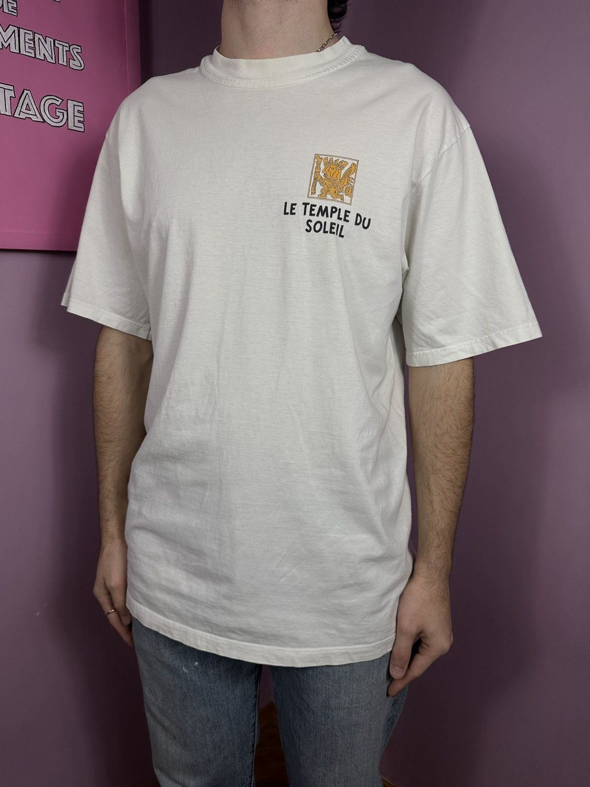 Other Vintage TinTin MoulinsArt 1996 Le Temple Du Soleil T-Shirt Size US L / EU 52-54 / 3 - 3 Thumbnail