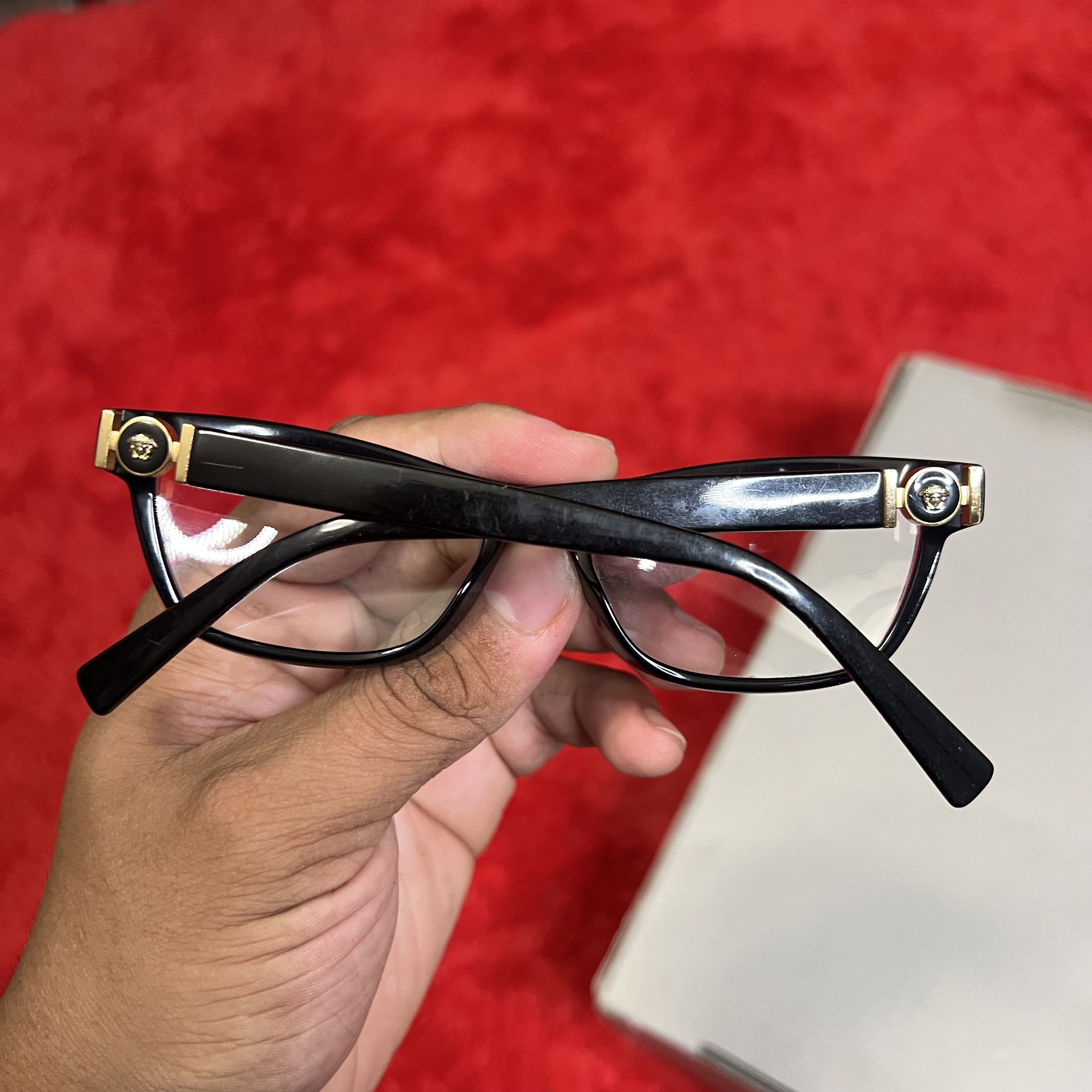 Versace Versace Glasses Black Gold Size ONE SIZE - 5 Thumbnail