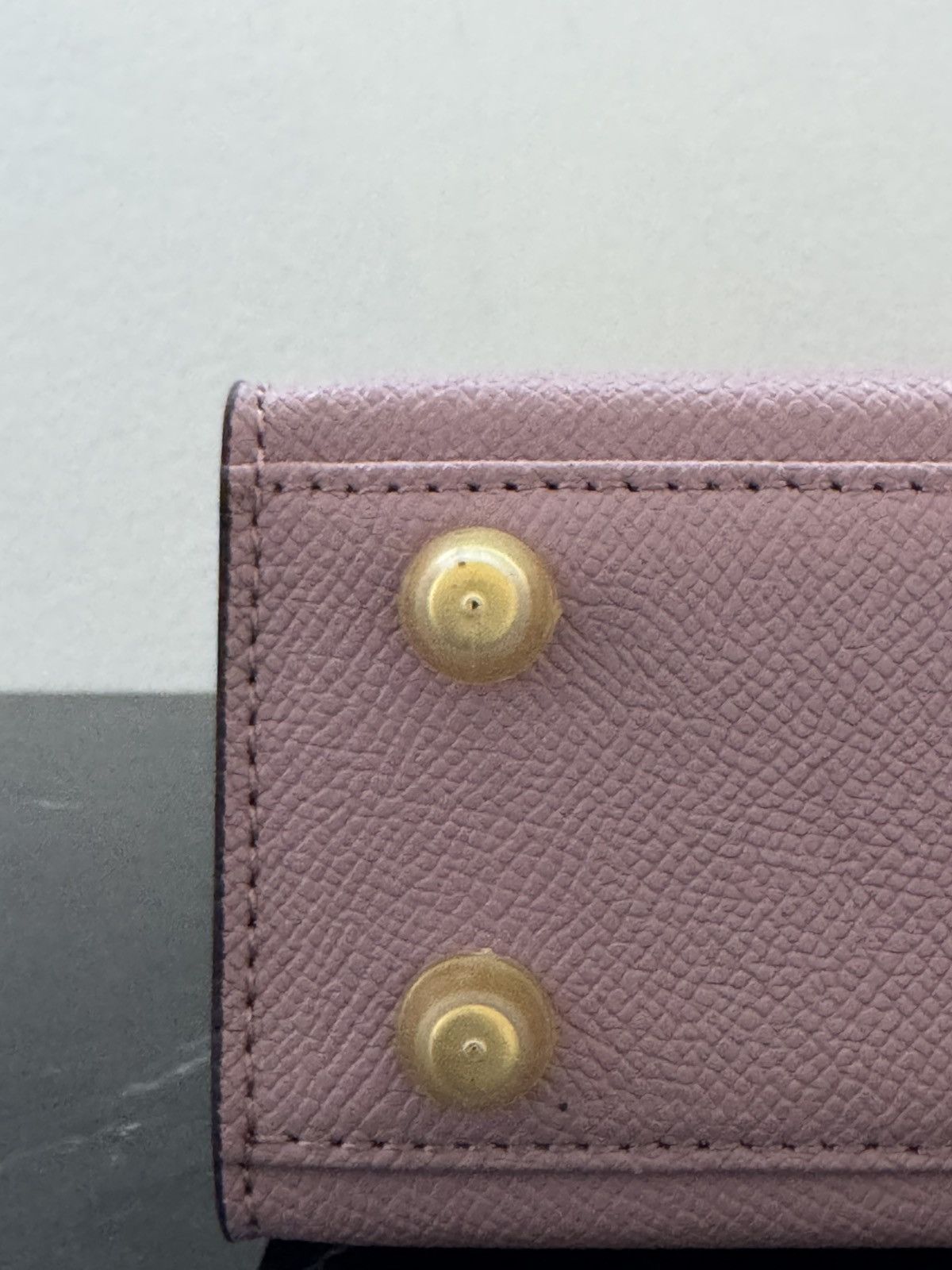 Other Mauve “Kelly-Style” Top Handle Bag Size ONE SIZE - 7 Thumbnail