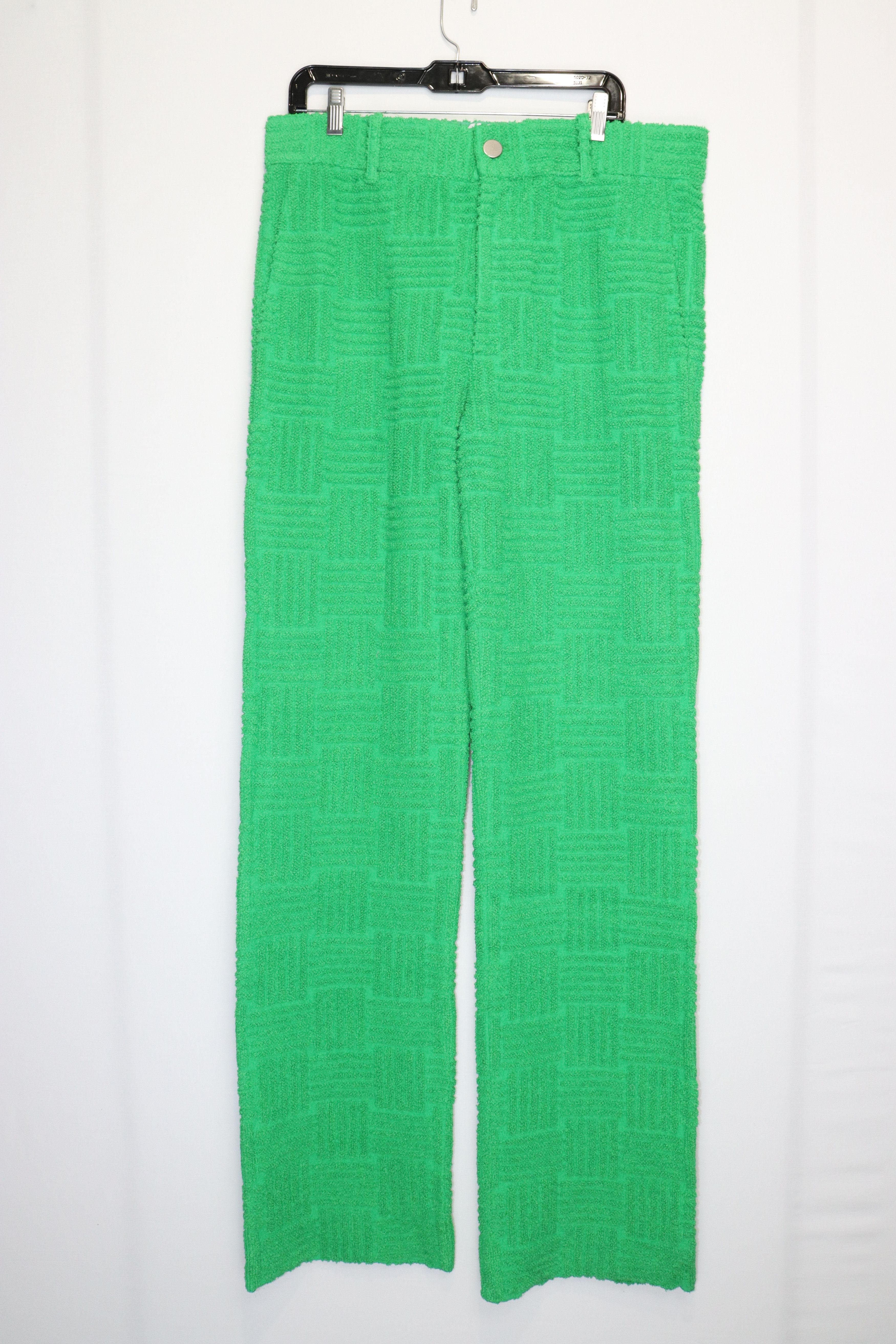 Bottega Veneta o1rshd MW Jacquard Towelling Knit in Green Size US 36 / EU 52 - 3 Thumbnail
