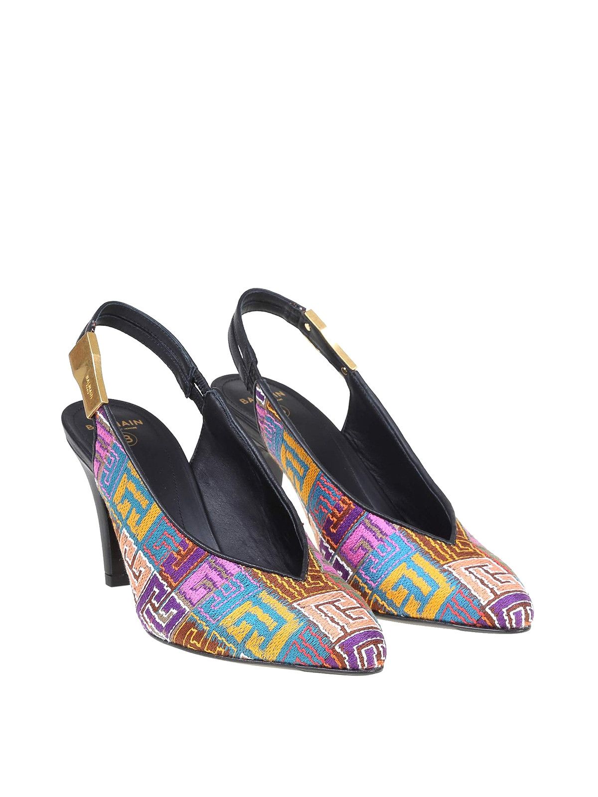 Balmain o1y0625 Pumps in Multicolor Size US 5 / IT 35 - 4 Thumbnail