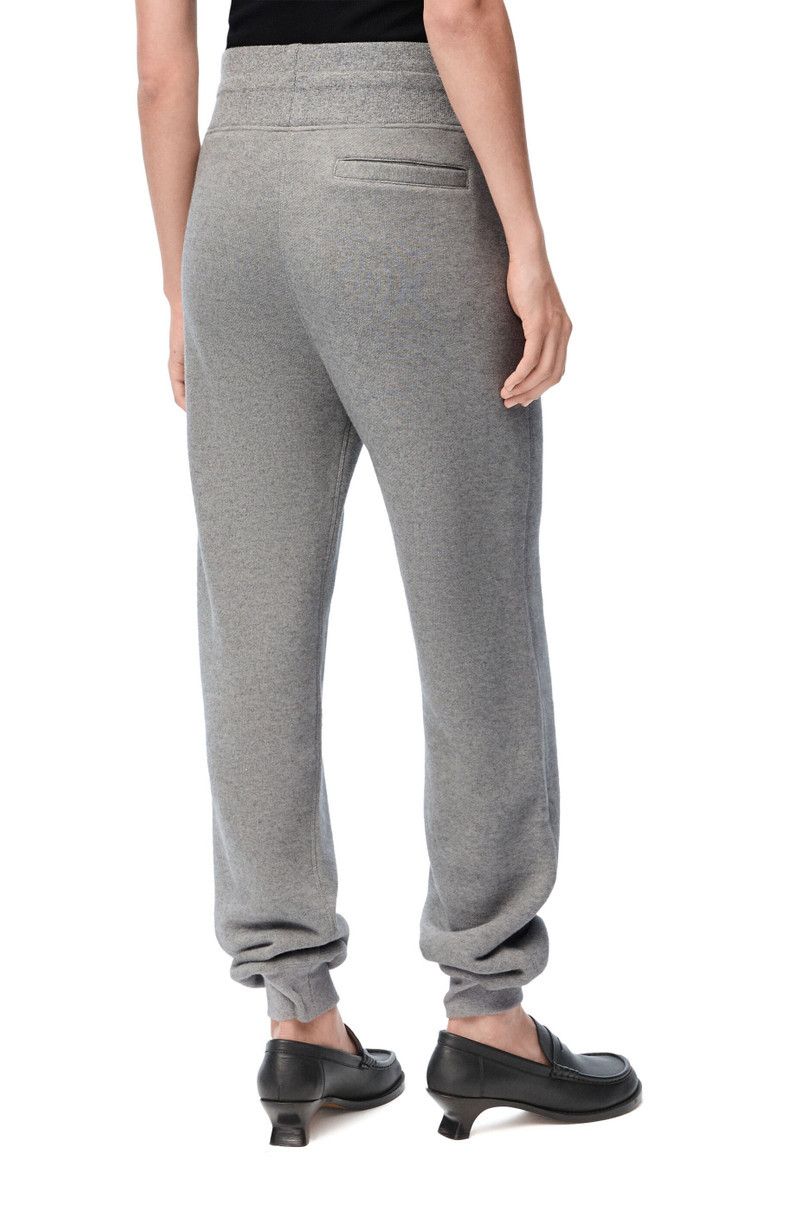 Loewe o1in1g0426 Trousers in Grey Melange Size 26" / US 2 / IT 38 - 4 Thumbnail
