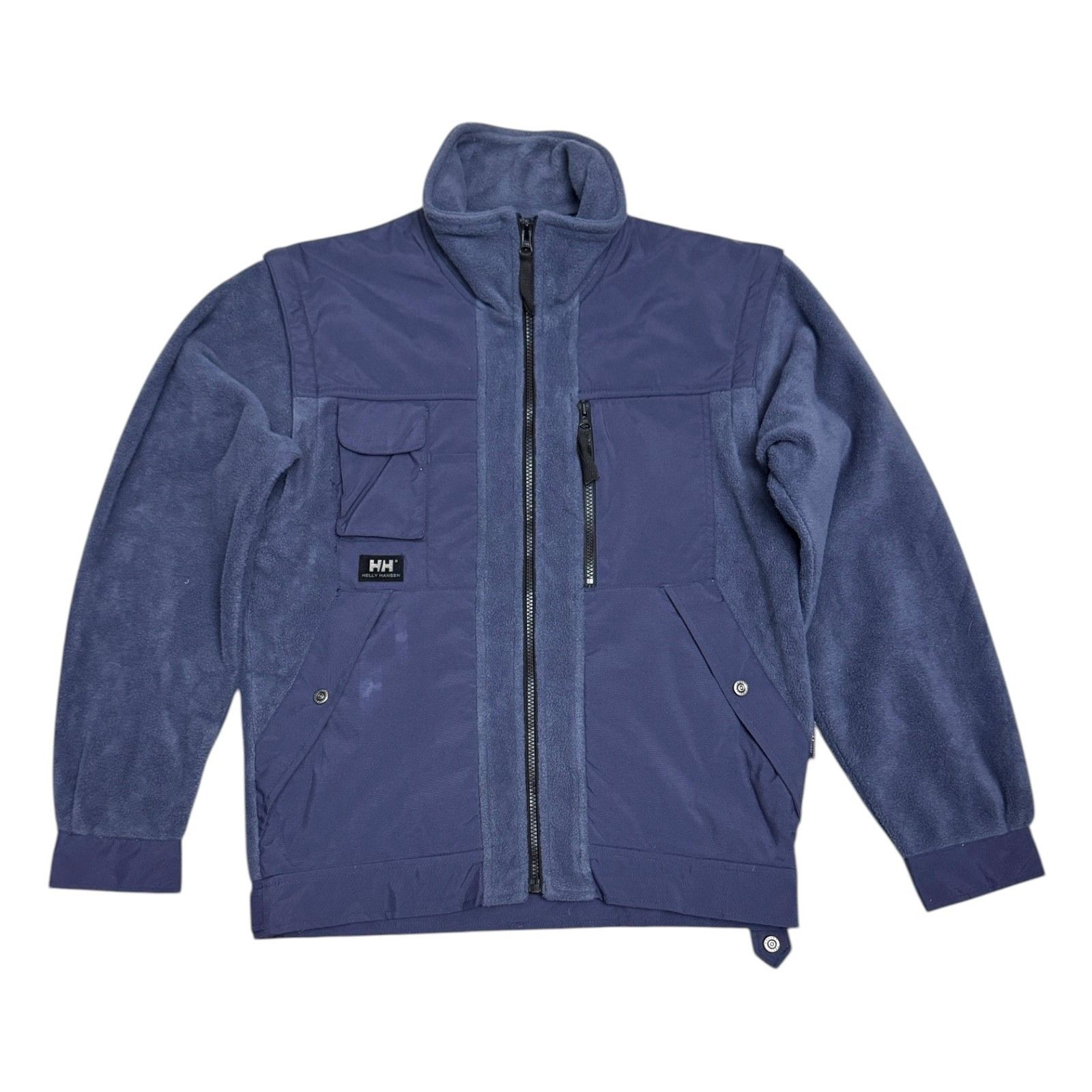 Helly Hansen HELLY HANSEN Convertible Zip Off FLEECE Winter Jacket Small Size US S / EU 44-46 / 1 - 1 Thumbnail