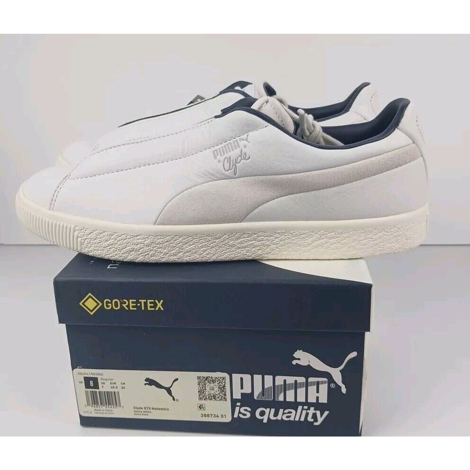 Puma Puma Clyde GTX Nanamica Men's Shoes Sz US 8 Leather & Suede Size US 7 / EU 40 - 3 Thumbnail