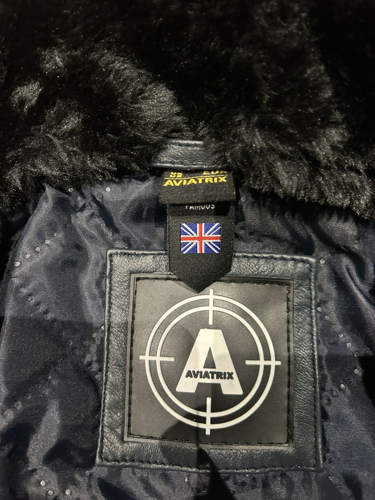 Vintage Vintage Aviatrix Leather Biker Jacket Size US XXL / EU 58 / 5 - 4 Thumbnail