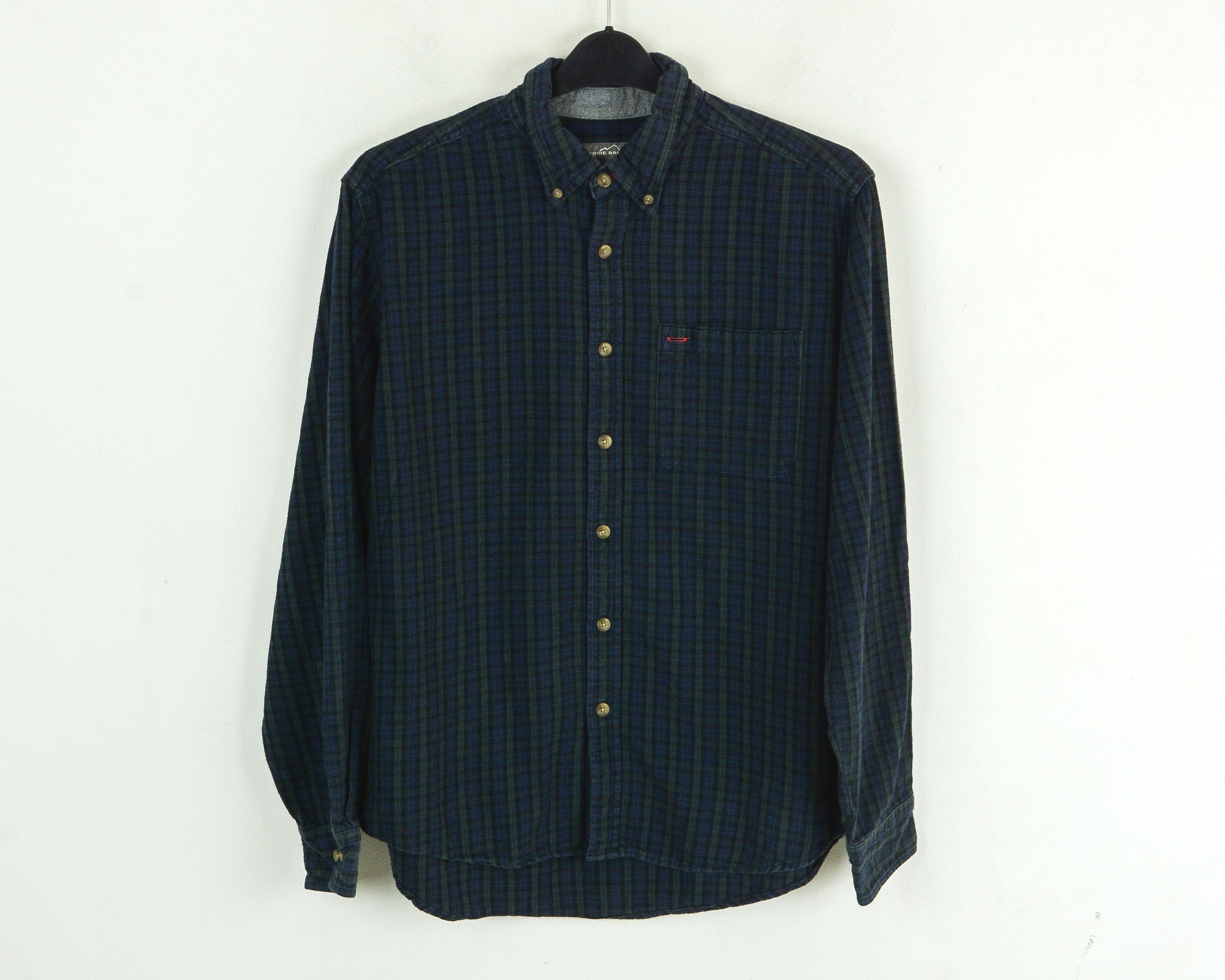 Eddie Bauer EDDIE BAUER Shirt Cotton Flannel Casual Long Sleeve Button Size US XL / EU 56 / 4 - 1 Thumbnail
