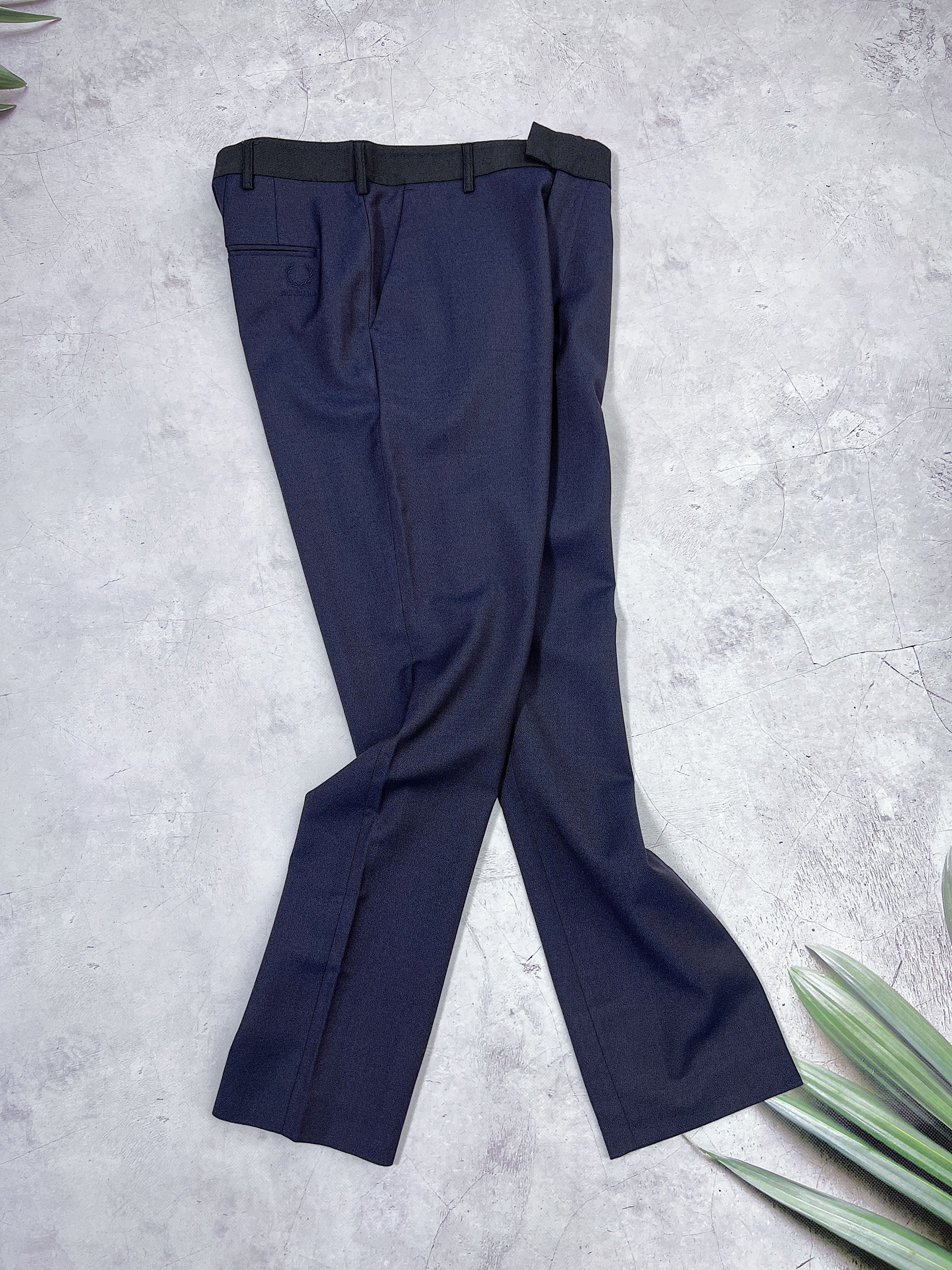 Fred Perry × Raf Simons Raf Simons x Fred Perry Chino Pants Wool Trousers Size US 30 / EU 46 - 10 Thumbnail