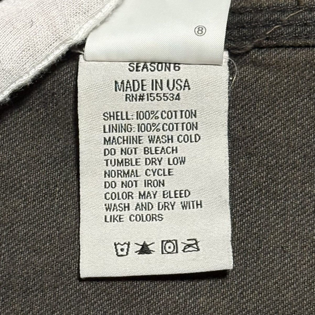 Kanye West YEEZY SEASON 6 WORKWEAR SHIRT JACKET YZY SZN Size US L / EU 52-54 / 3 - 16 Thumbnail