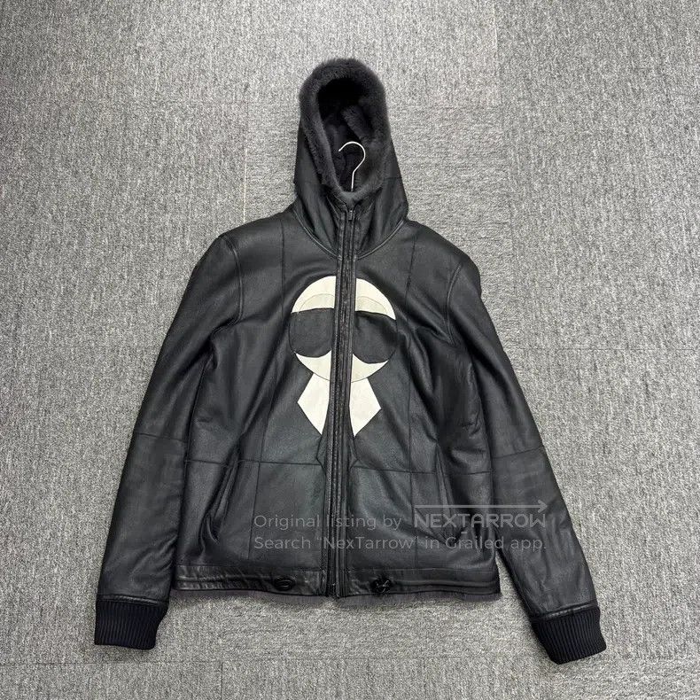 Fendi Fendi KaDeWe Leather and Fur Double-Sided Jacket Size US M / EU 48-50 / 2 - 7 Thumbnail