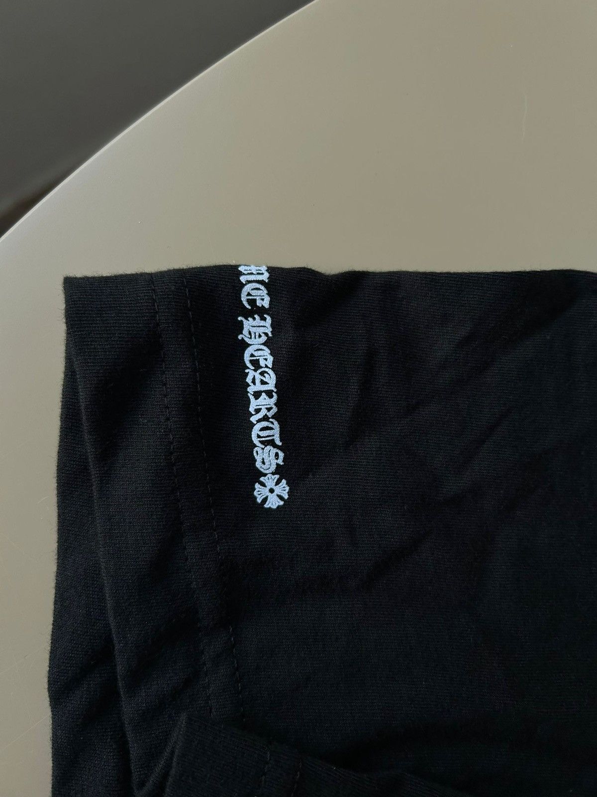 Chrome Hearts Chrome Hearts Scroll Logo t-shirt black Size XL Size US XL / EU 56 / 4 - 6 Thumbnail