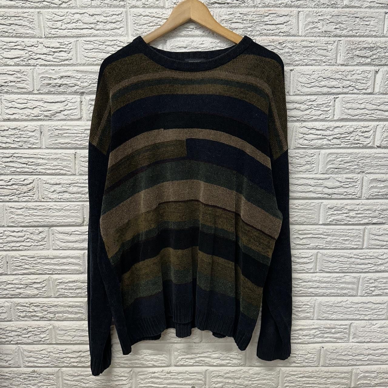 Dockers × Vintage Vintage Dockers Striped Sweater Size XL Size US XL / EU 56 / 4 - 1 Thumbnail
