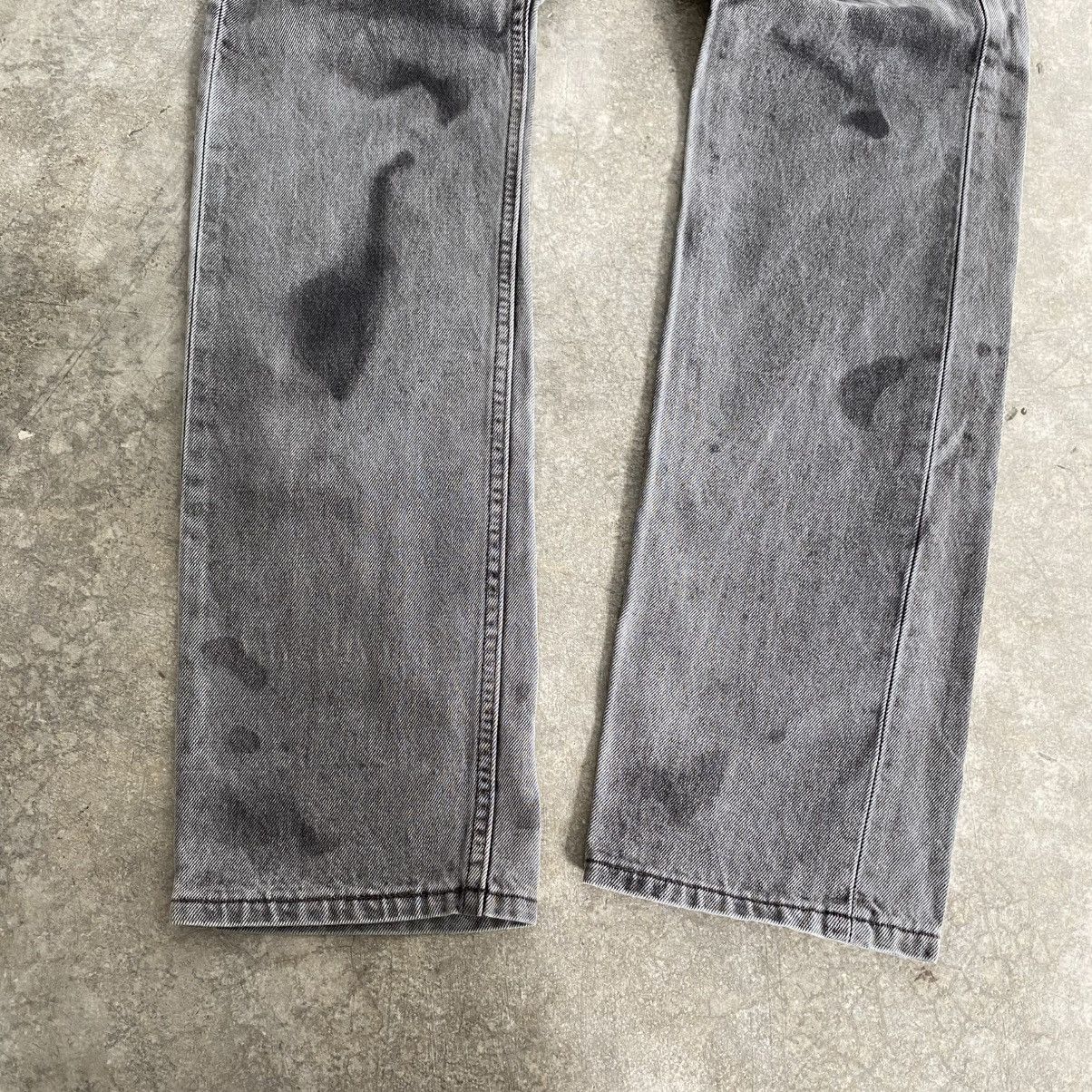 Levi's Vintage 1998 Levis 501 Faded Black Denim Jeans Size US 30 / EU 46 - 6 Thumbnail