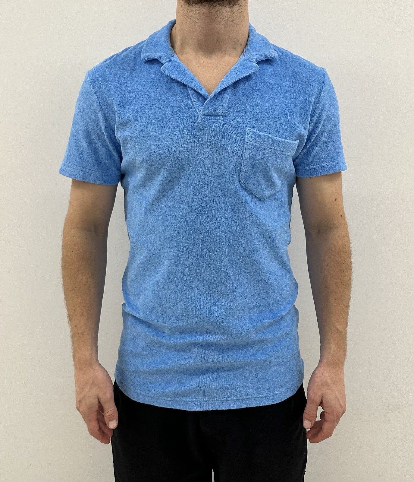 Orlebar Brown Men's Orlebar Brown Collared Golf Terry Polo Shirt Size US S / EU 44-46 / 1 - 1 Thumbnail