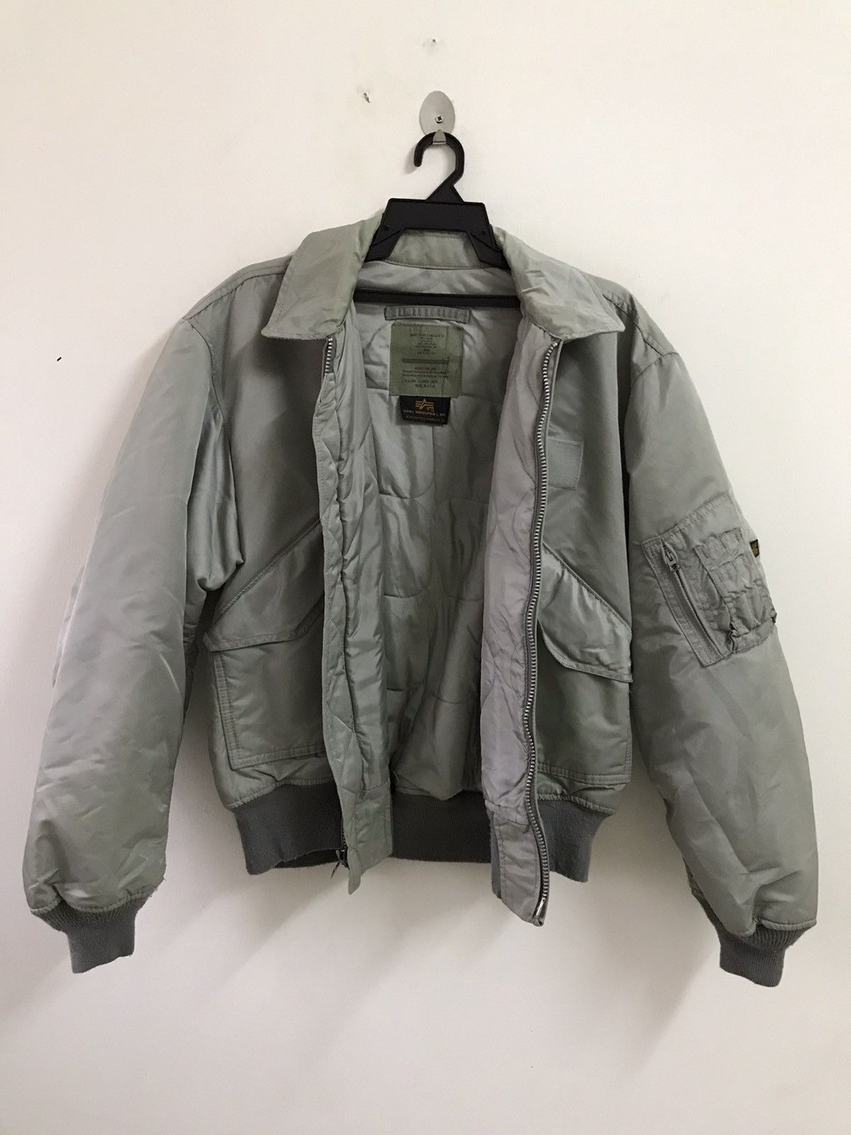 Alpha Industries Vintage Alpha Industries CWU-45/P Flight deck Usa jacket Size US L / EU 52-54 / 3 - 7 Thumbnail