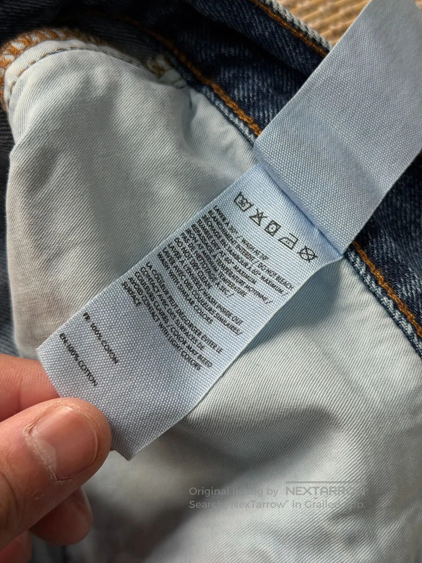 Jacquemus Jacquemus Wide-Leg Denim Pants. Size US 32 / EU 48 - 7 Thumbnail