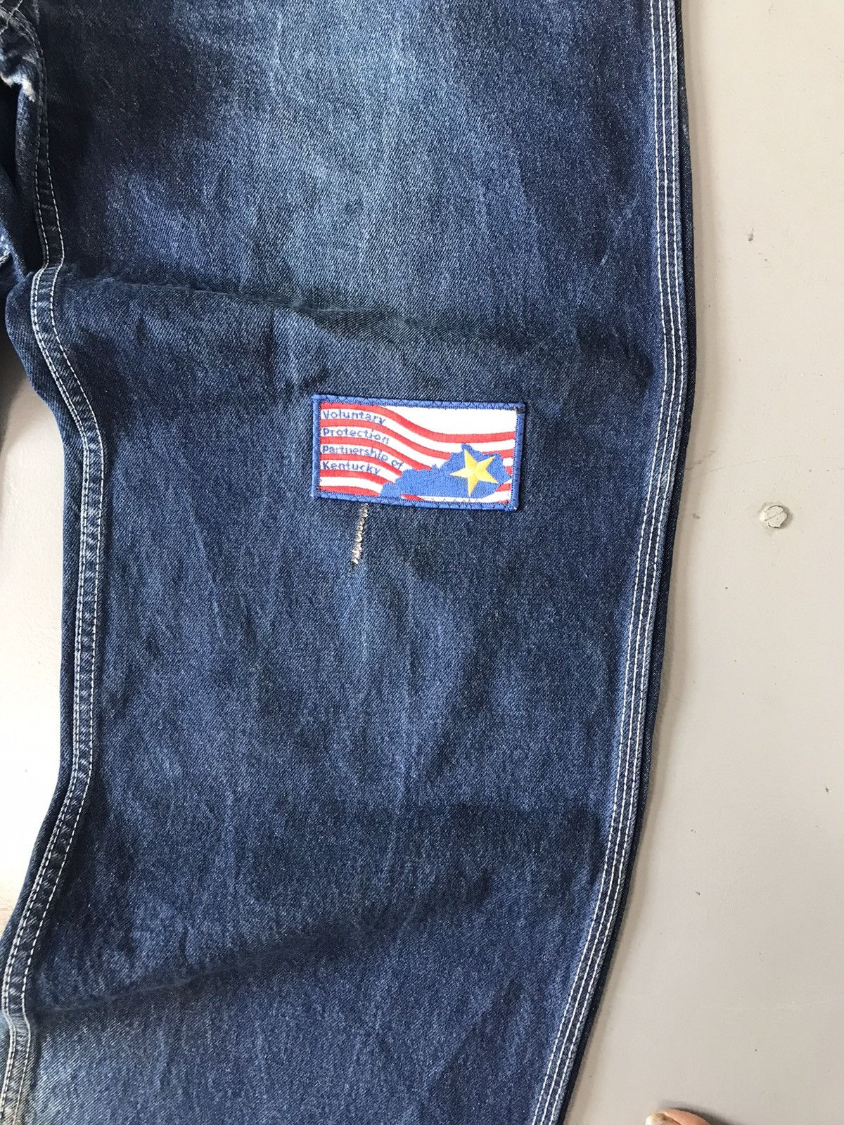 Vintage Vintage Eminem linking park SpellOut denim Size US 35 - 5 Thumbnail