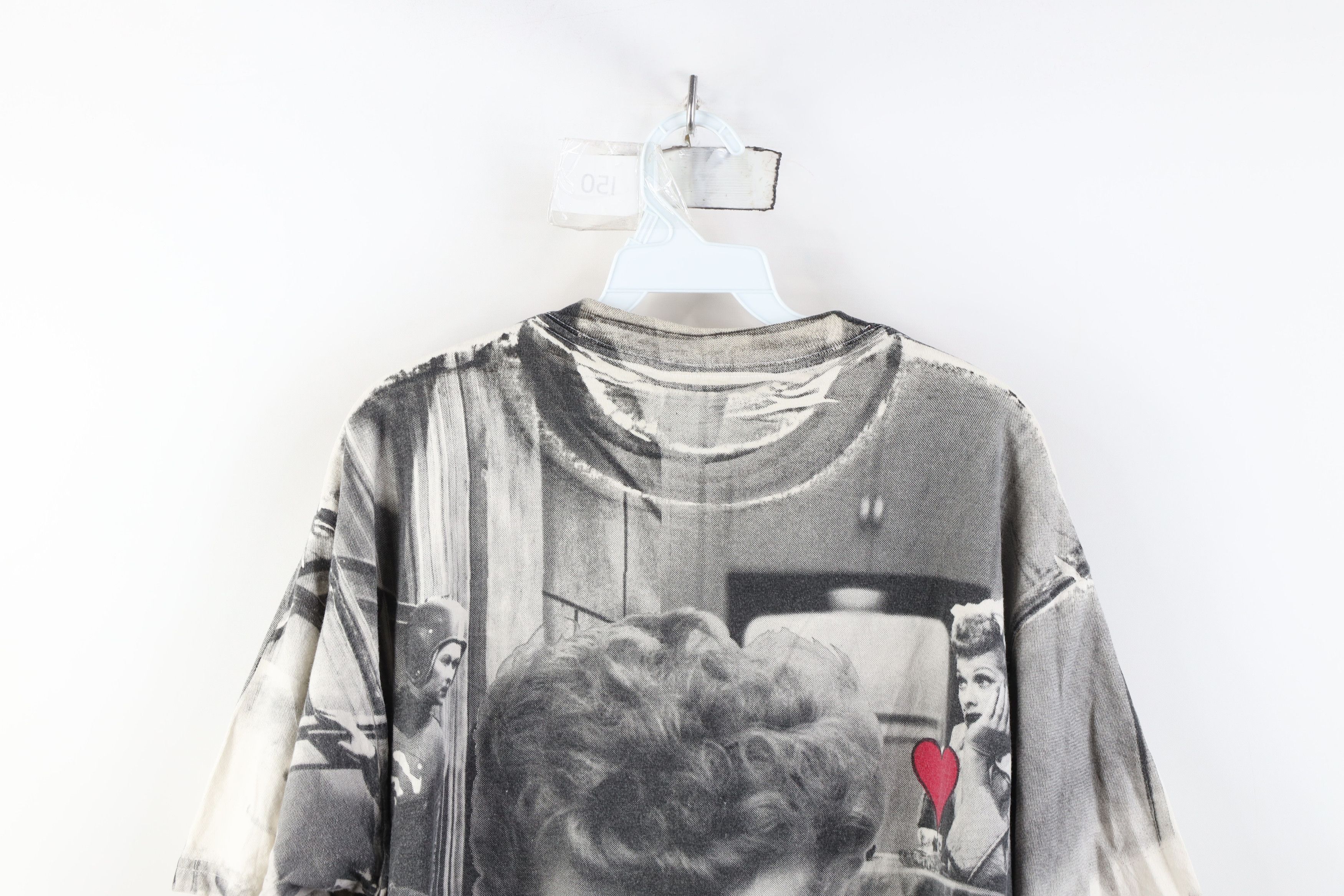Vintage Vintage 90s I Love Lucy All Over Print Short Sleeve T-Shirt Size US L / EU 52-54 / 3 - 12 Thumbnail