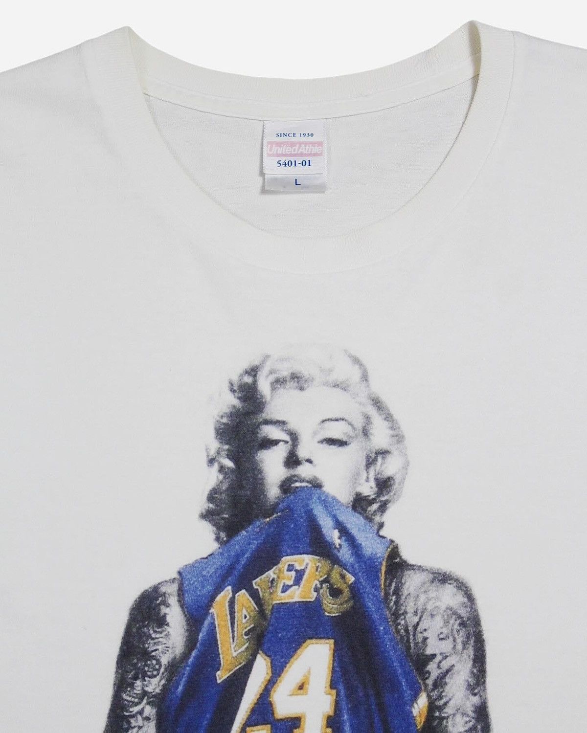 Japanese Brand × NBA 90s MARILYN MONROE X LAKERS TEE Size US L / EU 52-54 / 3 - 2 Thumbnail
