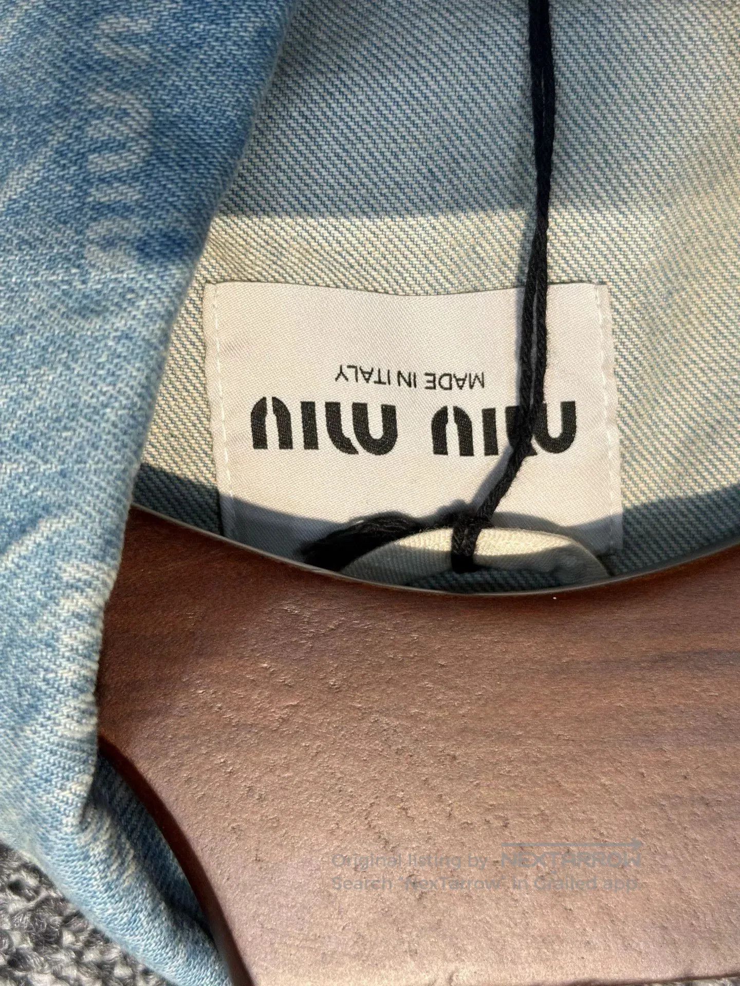 Miu Miu MiuMiu Denim Jacket. Size S / US 4 / IT 40 - 2 Thumbnail