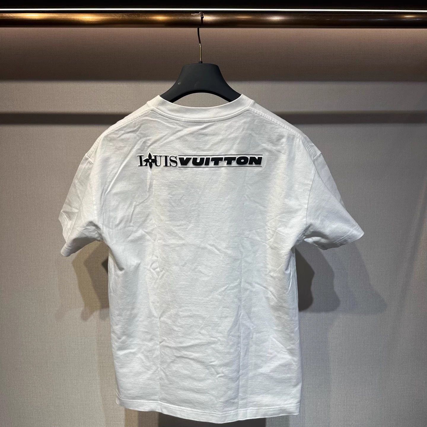 Louis Vuitton LV AC Embroidered & Embossed Logo Short Tee XS NWT Size US XS / EU 42 / 0 - 6 Thumbnail