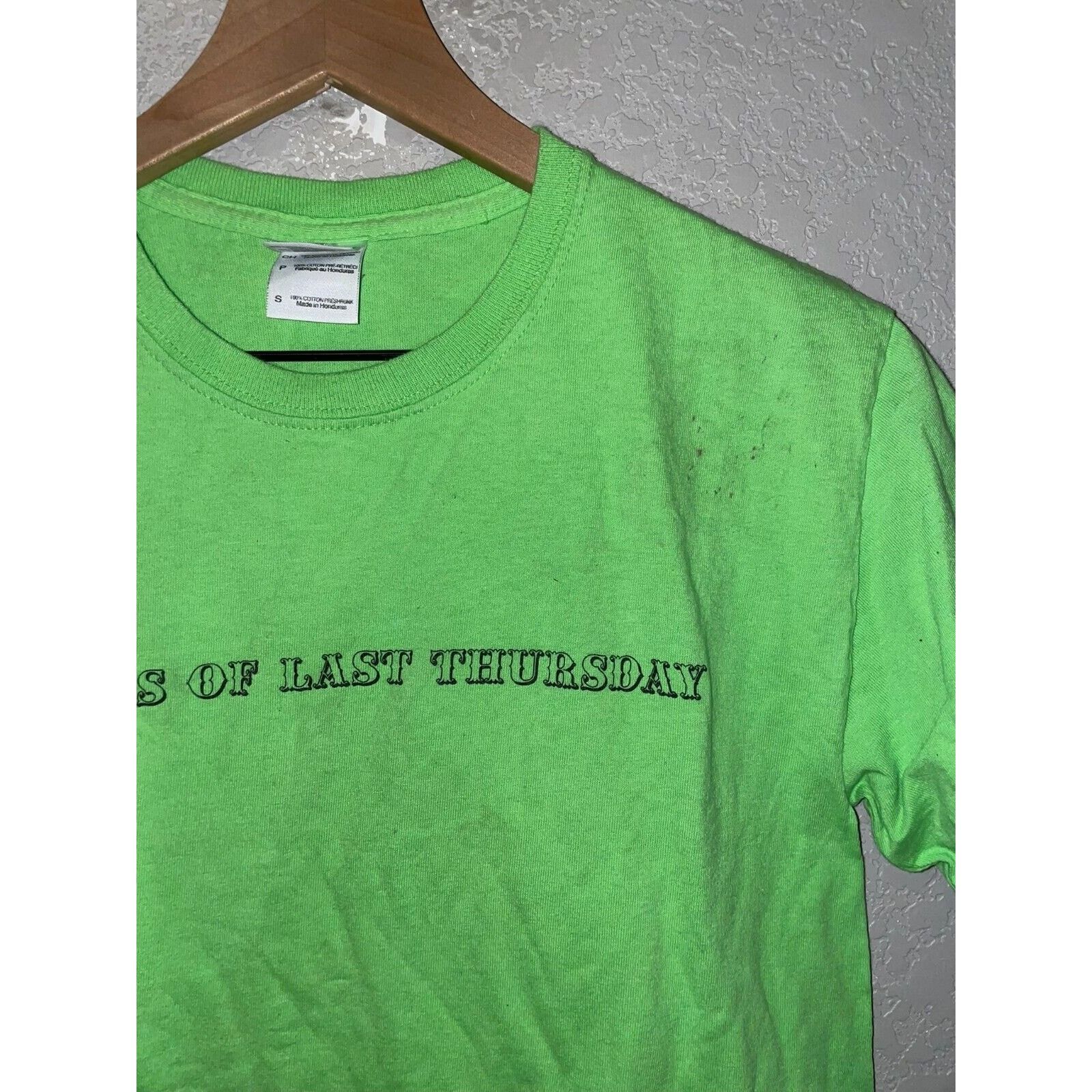 Gildan Friends Of Last Thursday Shirt Volunteer Green Tee Y2K Small Size US S / EU 44-46 / 1 - 3 Thumbnail
