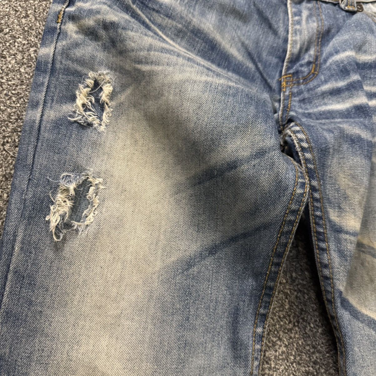 Seditionaries 90s Japanese Ghost Brand Distressed Denim W31 Size US 31 - 12 Thumbnail