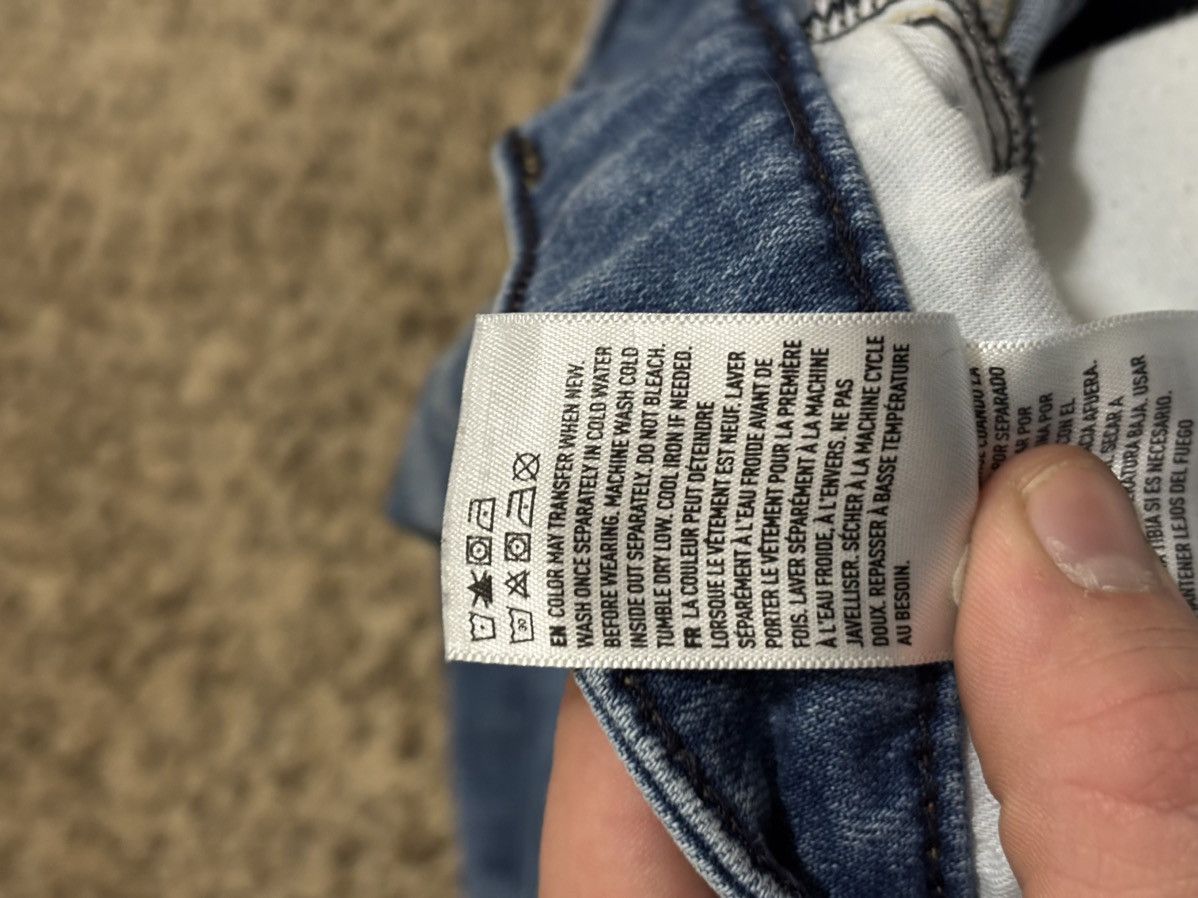 American Eagle Outfitters American Eagle Original Straight Jeans, Light Blue Size US 32 / EU 48 - 4 Thumbnail