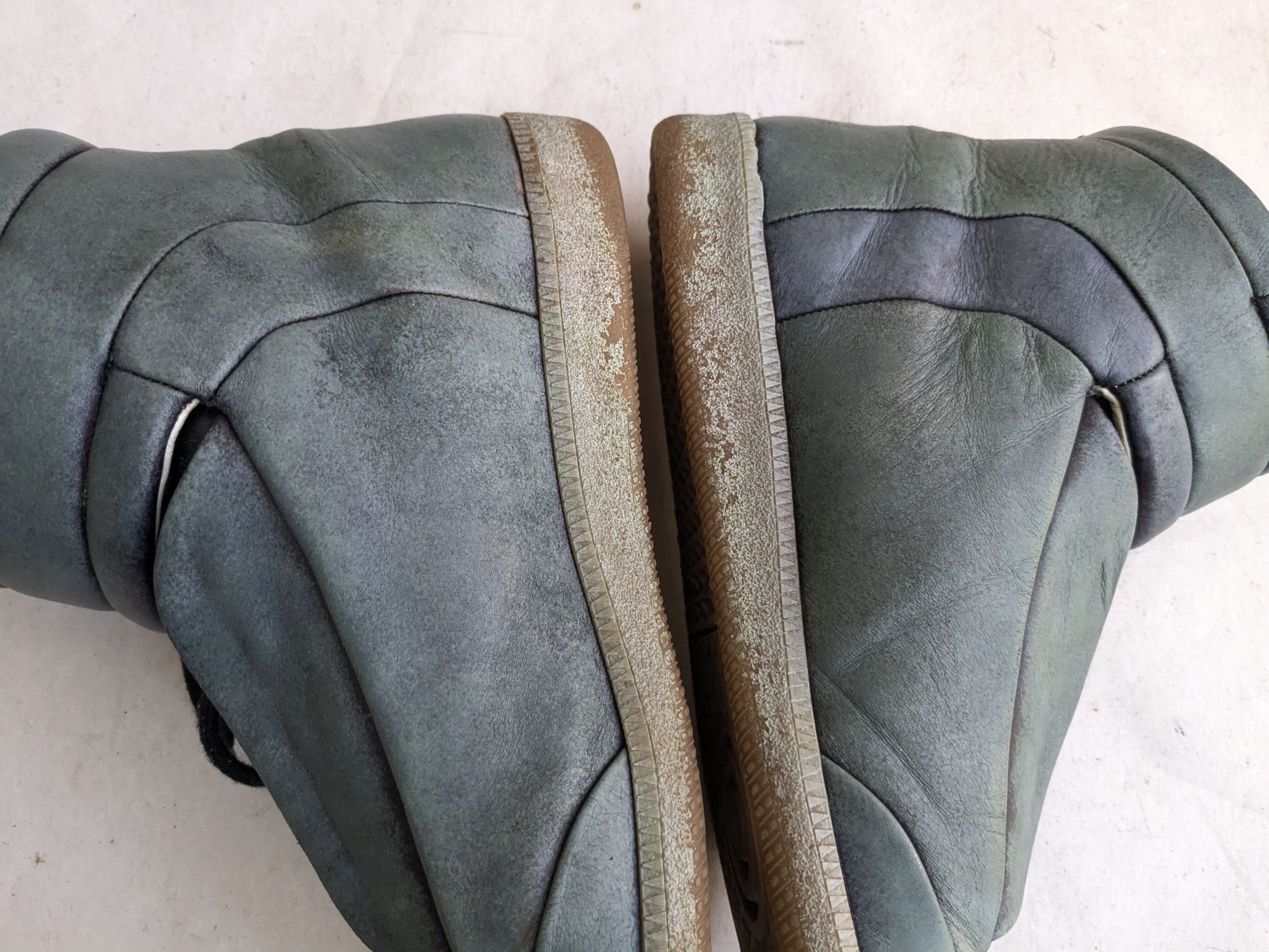 Maison Margiela Maison Margiela Future Green 12 45 High Tops Leather Size US 12 / EU 45 - 10 Thumbnail