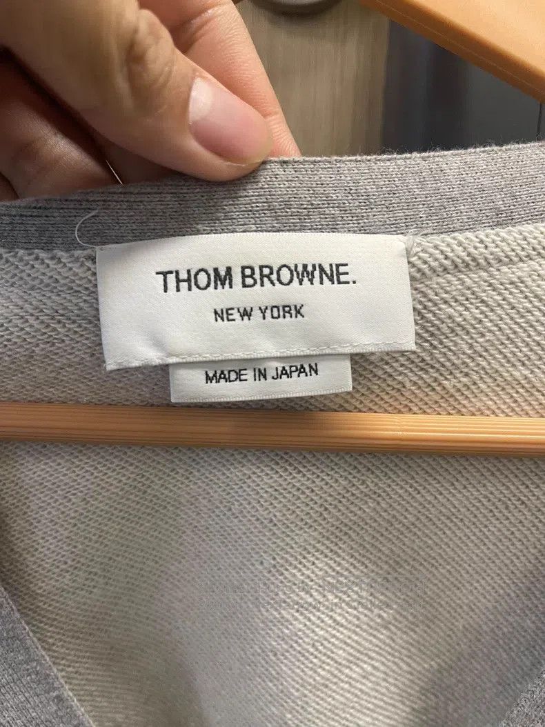 Thom Browne Thom Browne Gray cardigan Size US S / EU 44-46 / 1 - 3 Thumbnail