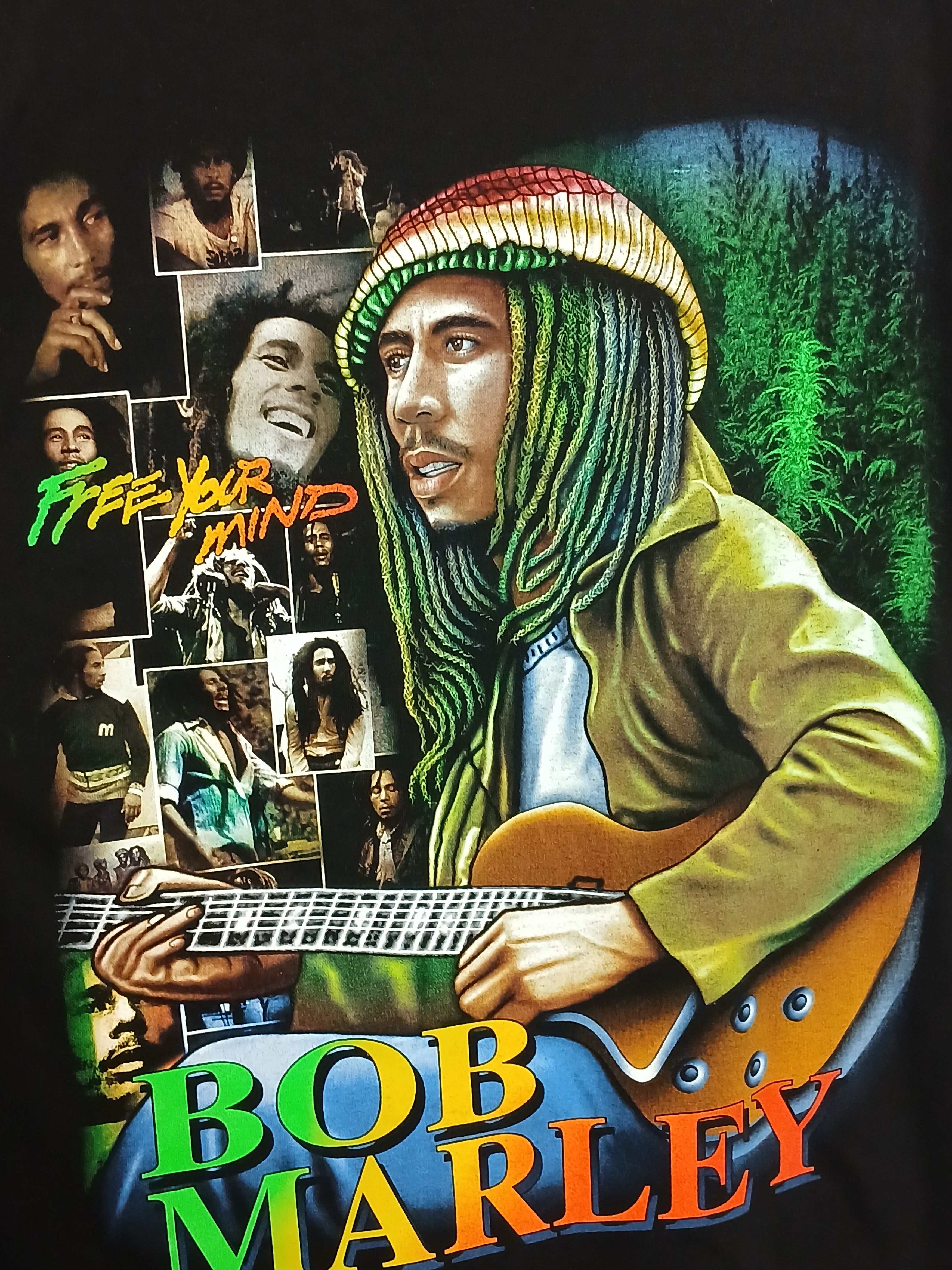 Band Tees × Bob Marley New Bob Marley T-Shirt Size US L / EU 52-54 / 3 - 4 Thumbnail