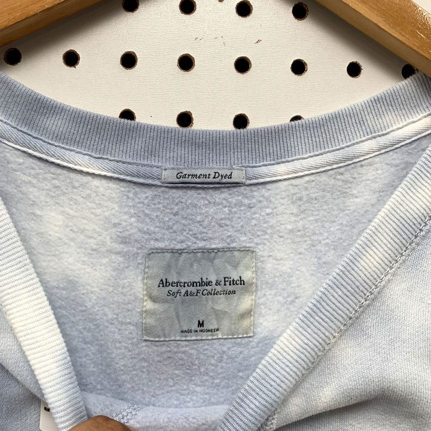 Abercrombie & Fitch Abercrombie & Fitch Sweatshirt Blue Womens Medium Soft A&F Collection Size M / US 6-8 / IT 42-44 - 7 Thumbnail