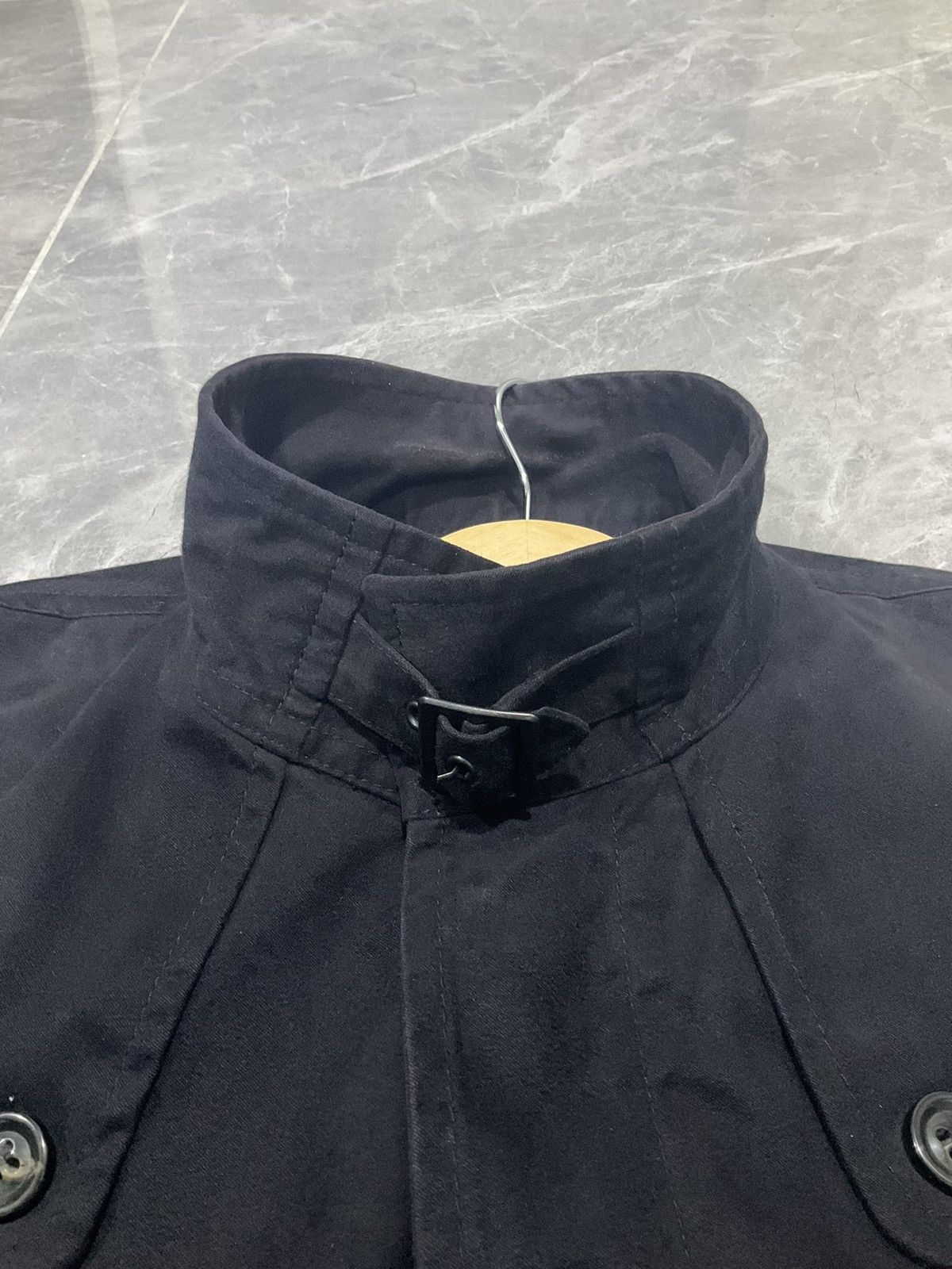 Other Comme Ca Ism sweat leather long coat Size US M / EU 48-50 / 2 - 11 Thumbnail