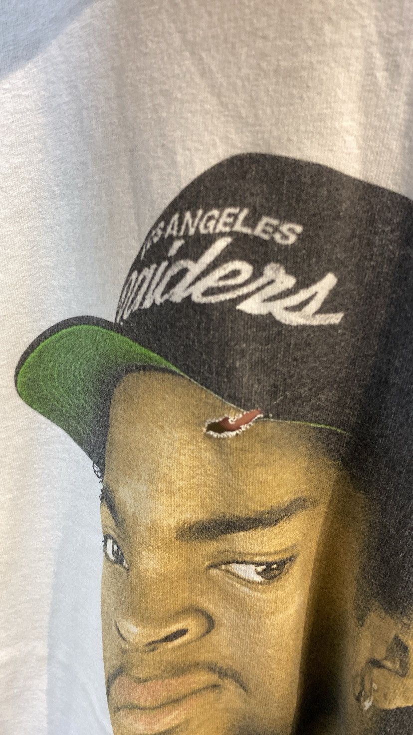MLB × Rap Tees × Vintage ICE CUBE X LA RAIDES BIG HEAD MEDIUM WHITE Size US M / EU 48-50 / 2 - 6 Thumbnail