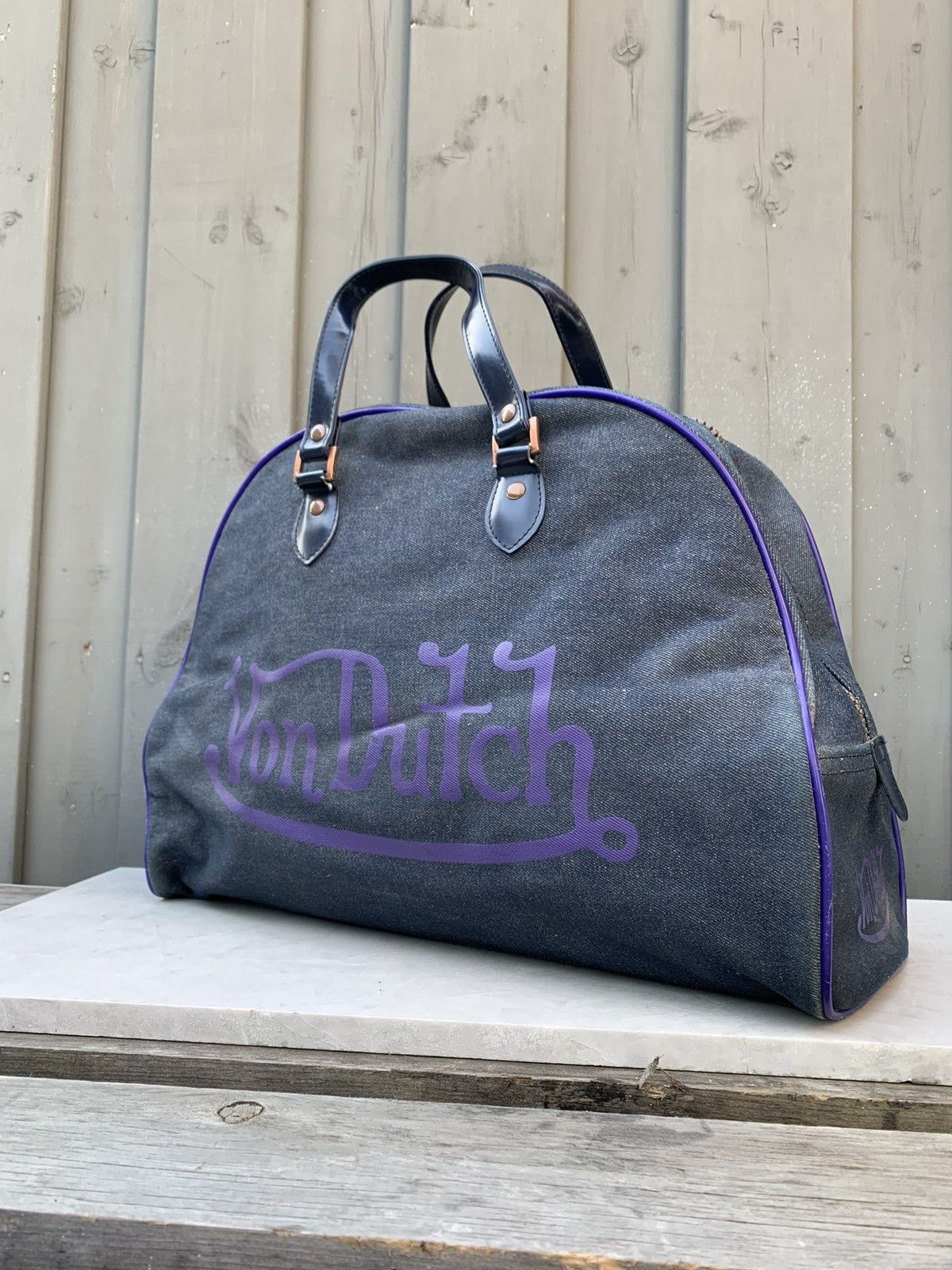 Von newest dutch denim bag