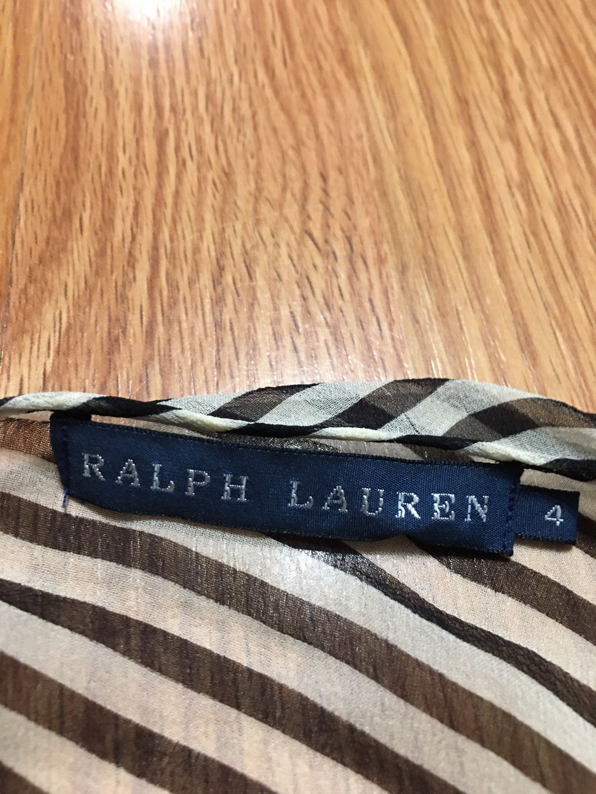 Ralph Lauren Ralph Lauren Silk Stripped Dress Size 4 Size S / US 4 / IT 40 - 9 Thumbnail