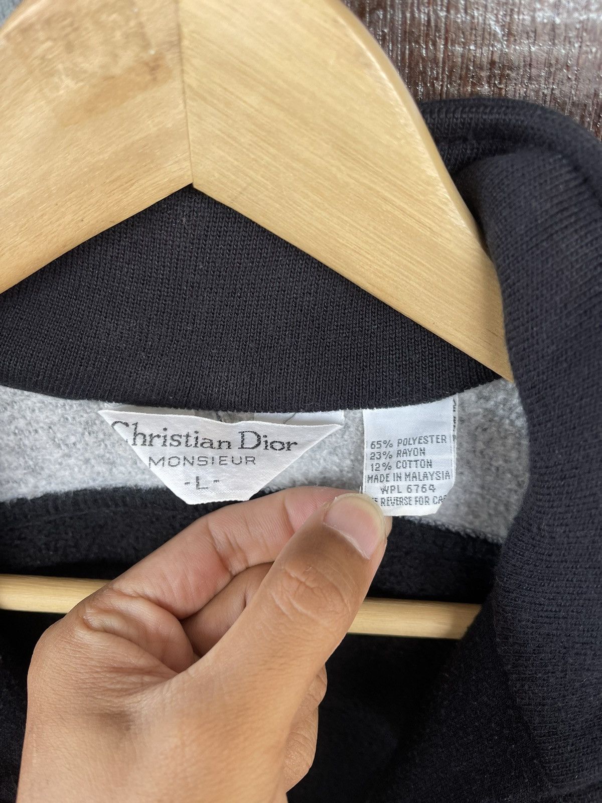 Christian Dior Monsieur Vintage 90s Christian Dior Monsieur sweater/jacket Size US L / EU 52-54 / 3 - 9 Thumbnail