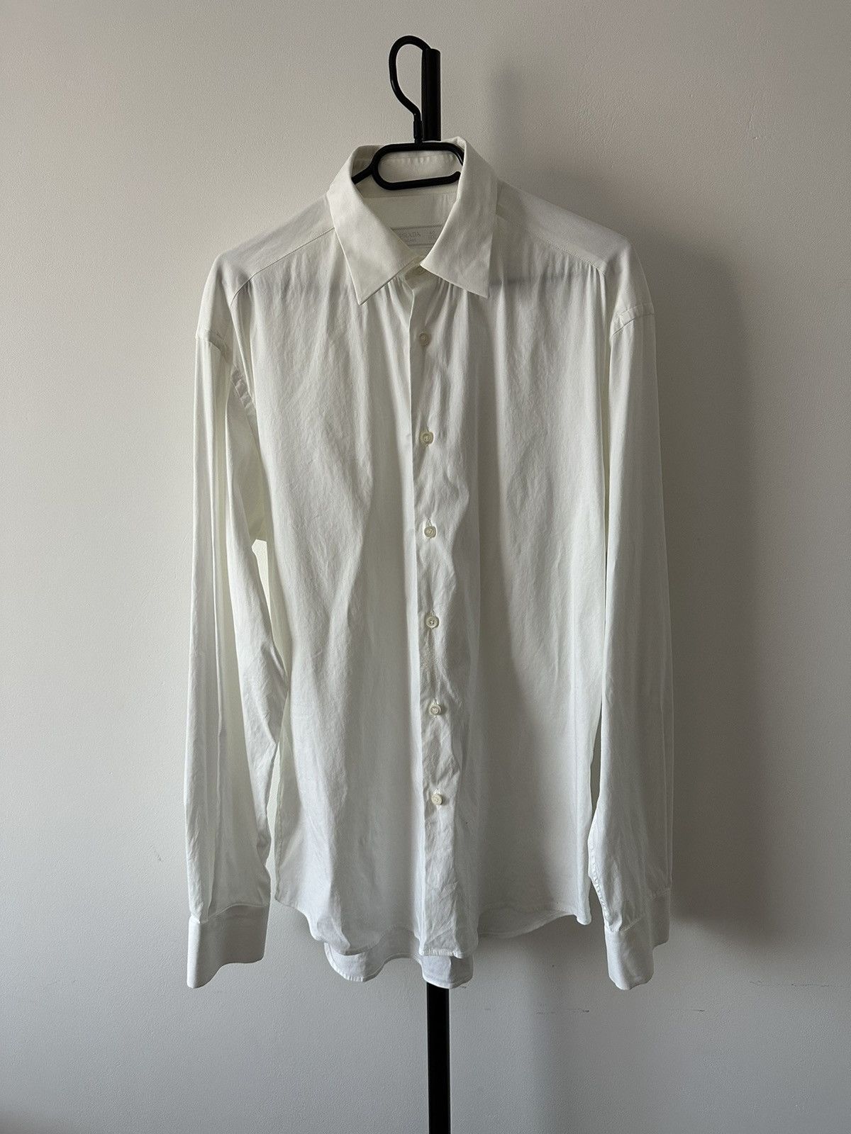 Prada Prada slim stretch shirt Size US M / EU 48-50 / 2 - 1 Thumbnail