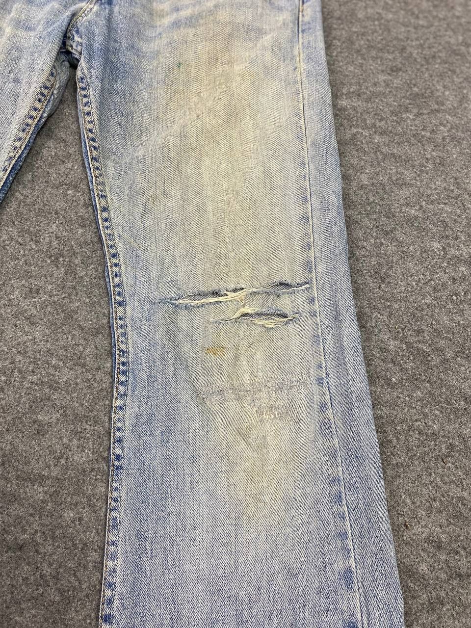 Levi's vintage levis 527 bootcut flare distressed denim Size US 34 / EU 50 - 9 Thumbnail