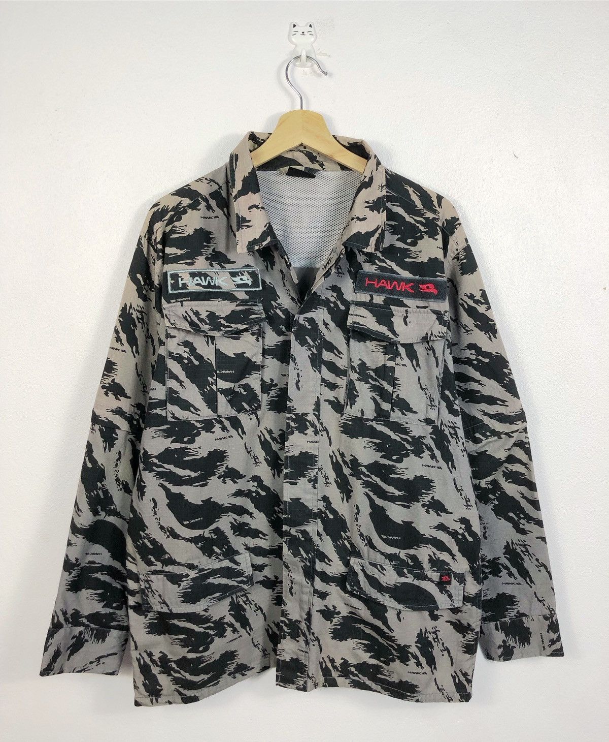 Tony Hawk Rare Vintage Tony Hawk Camo Jacket Size US L / EU 52-54 / 3 - 1 Thumbnail
