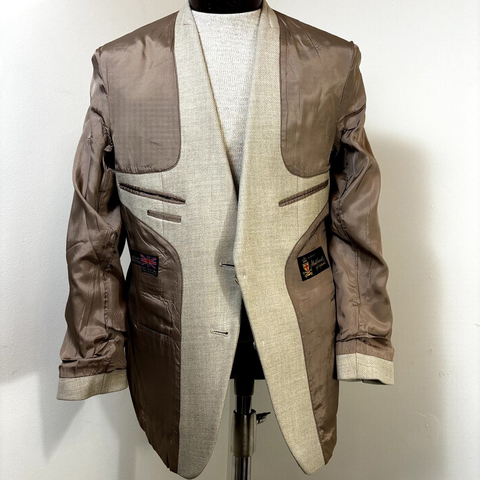 Other Maitland of England Men's Sport Coat Blazer Athletic Fit Sz Size 42R - 13 Thumbnail